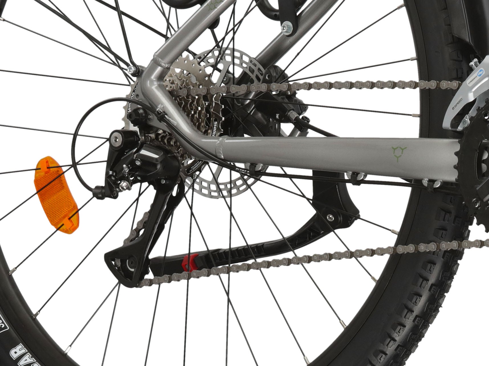 Kross Mountainbike »KROSS MTB Hardtail Hexagon 4.0 29" silber«, 16 Gang, Shimano, ACERA M3020 Schaltwerk, Kettenschaltung