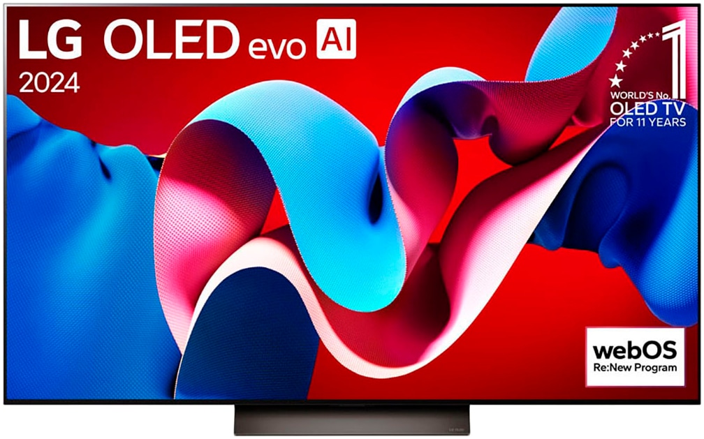 LG OLED-Fernseher "OLED55C47LA", 55, schwarz, Fernseher