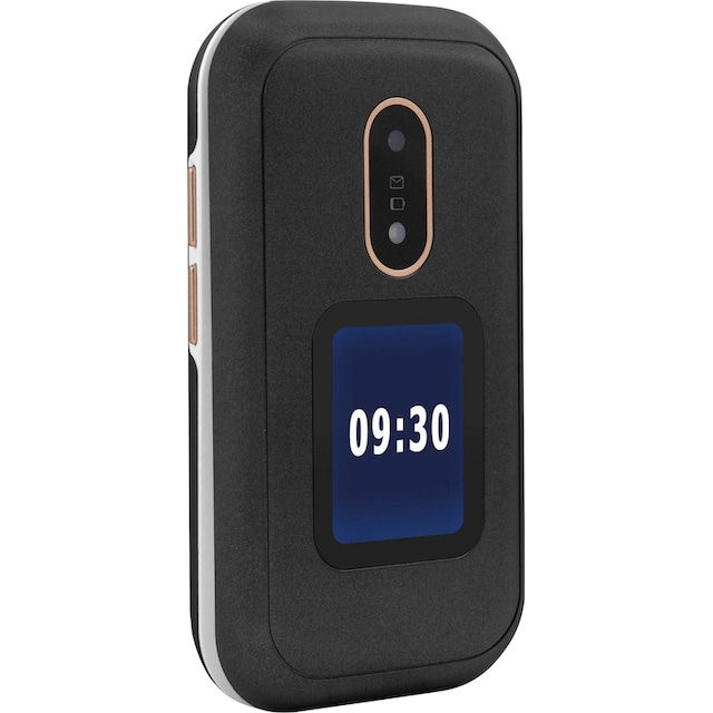 Doro Handy »6060«, schwarz, 7,11 cm/2,8 Zoll, 3 MP Kamera | BAUR