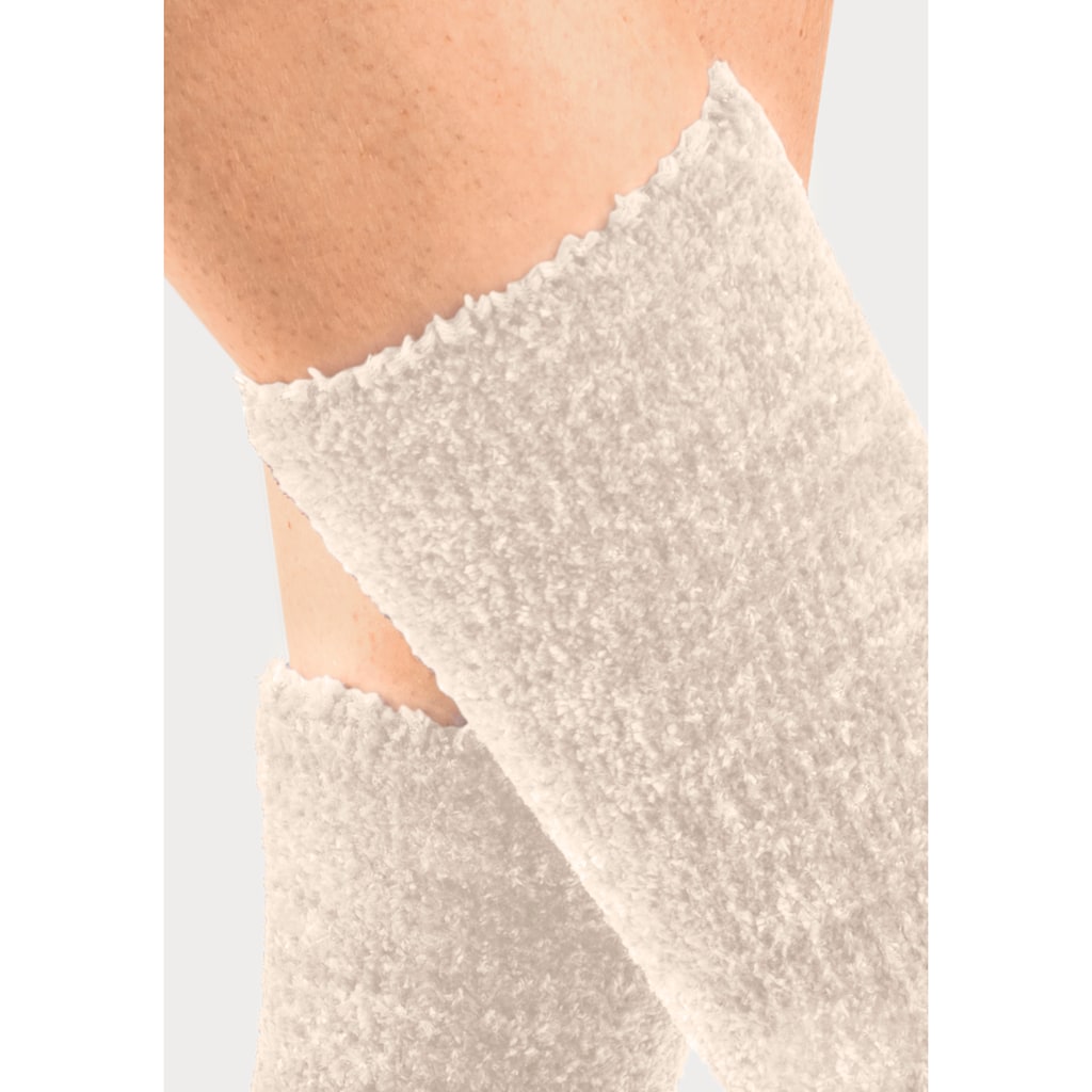 Lavana Kuschelsocken, (Packung, 5 Paar), ideal als Bettsocken