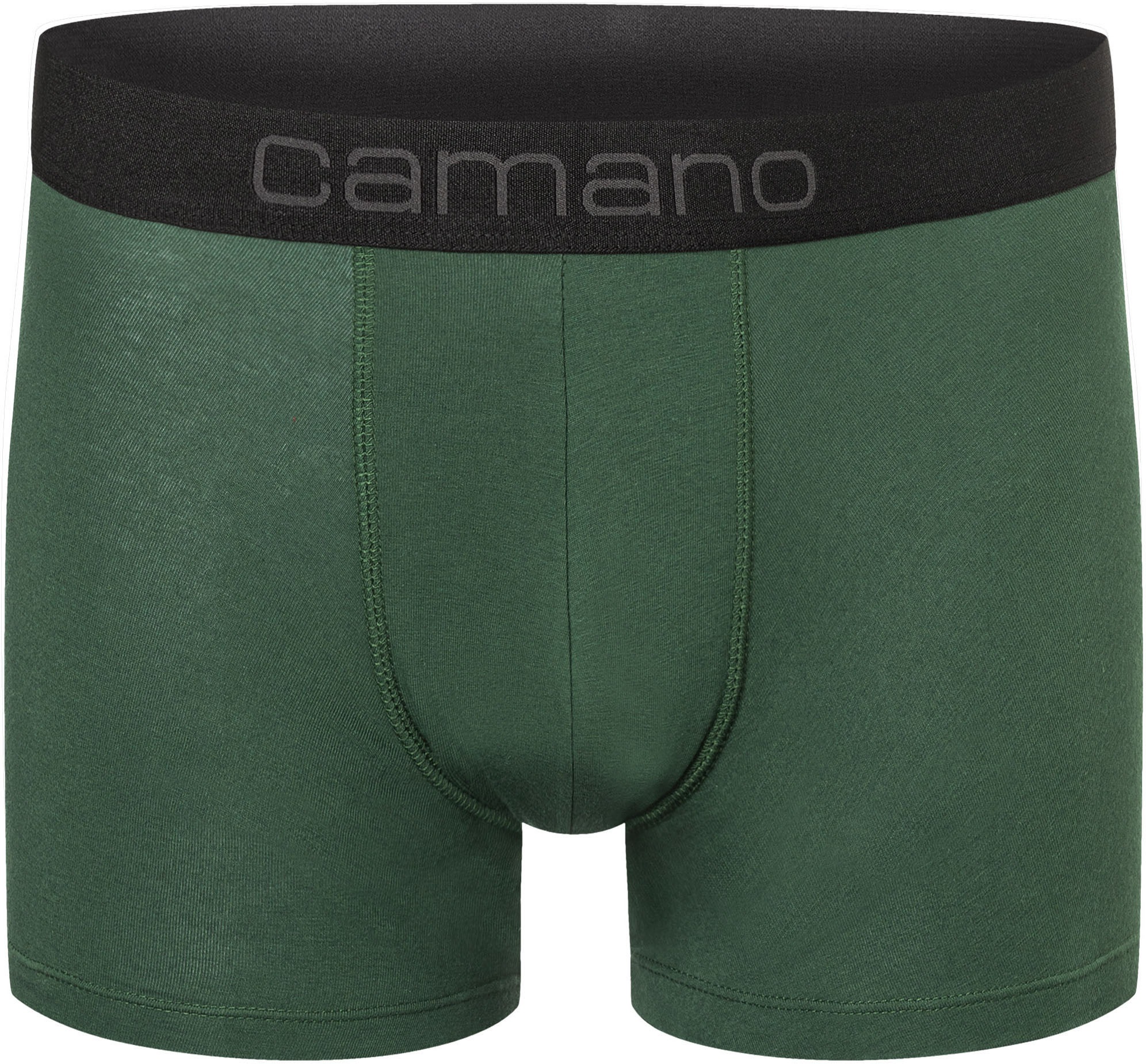 Camano Boxershorts »comfort«, (2er Pack), mit elastischem Logobund