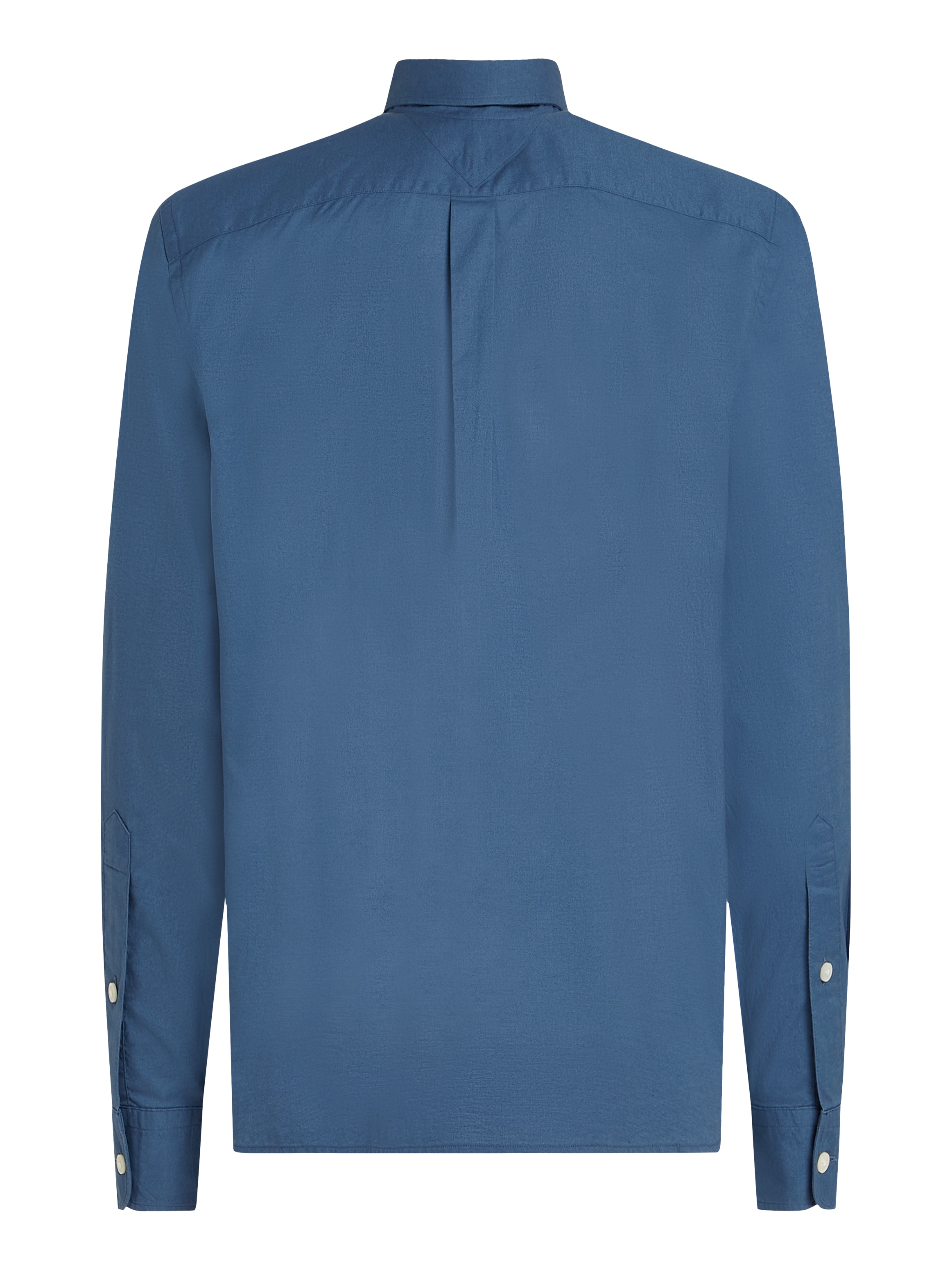 Tommy Hilfiger Businesshemd »FLEX POPLIN SOLID RF SHIRT 1«, mit Logostickerei