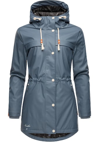 Regenmantel »Rainy Forest«, modischer Damen Outdoor Regenparka