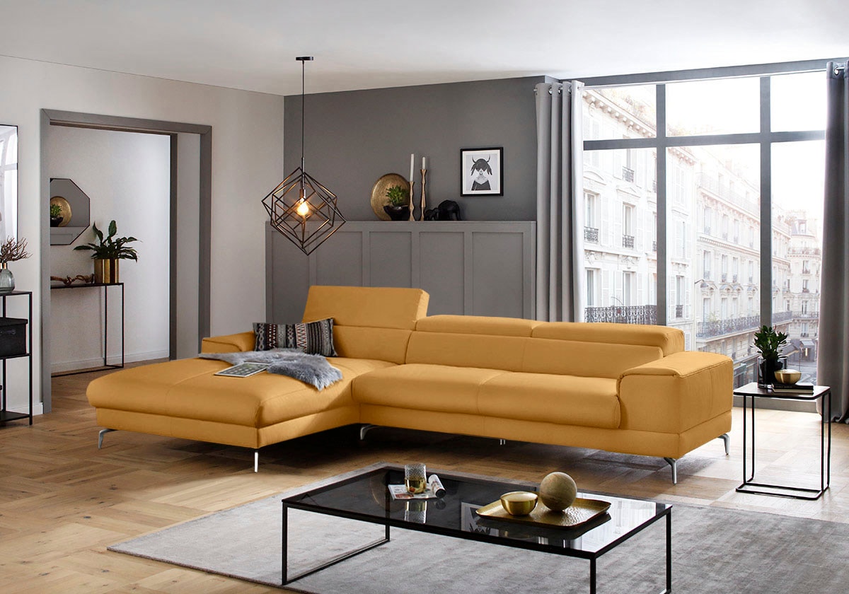 W.SCHILLIG Ecksofa "piedroo, Designsofa mit tollem Sitzkomfort, elegant und günstig online kaufen