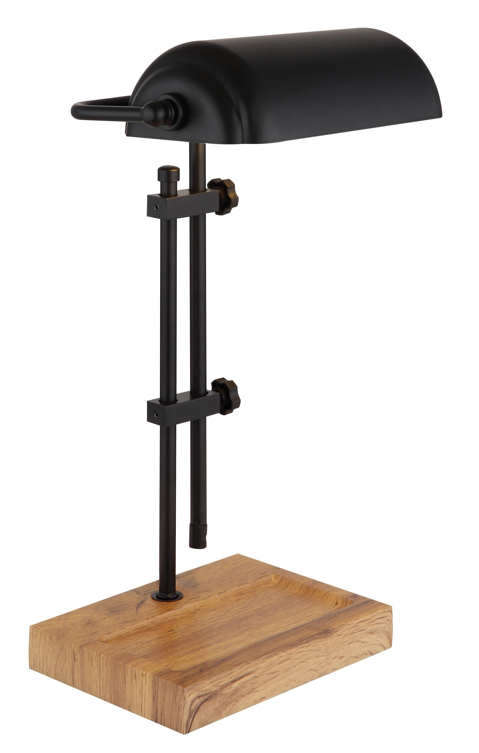 GLOBO LIGHTING Schreibtischlampe »MARID«, 1 flammig, Leuchtmittel E27 | ohne Leuchtmittel, Klassische Schreibtischleuchte, Antik-look Tischleuchte, Bankerlamp