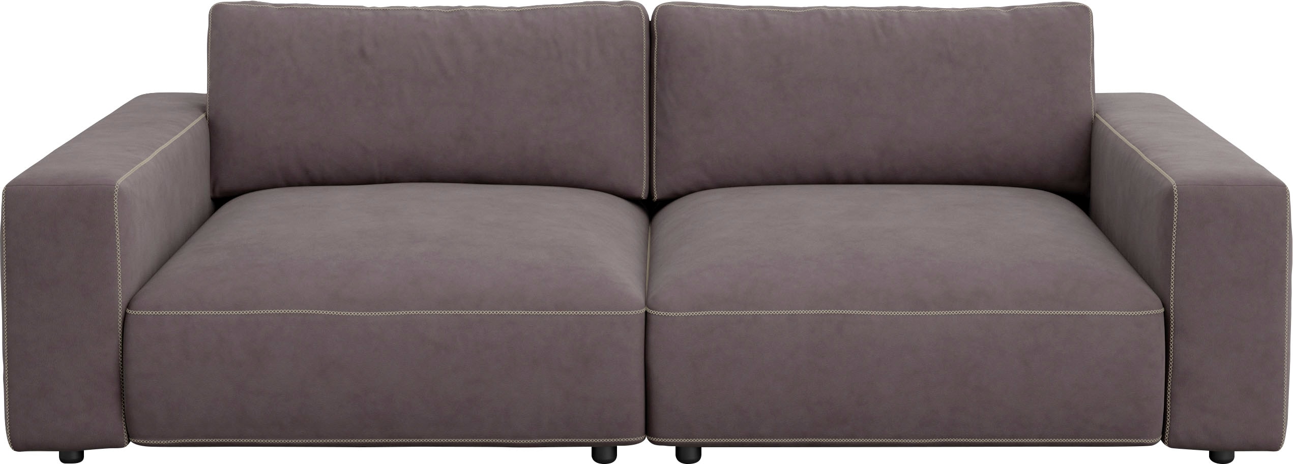 Musterring Big-Sofa "LUCIA Mega Sofa, hoher Sitzkomfort, Breite 252cm, Kontrastnaht" in vielen Qualitäten und 4 unterschiedlichen Nähten, 2,5-Sitzer