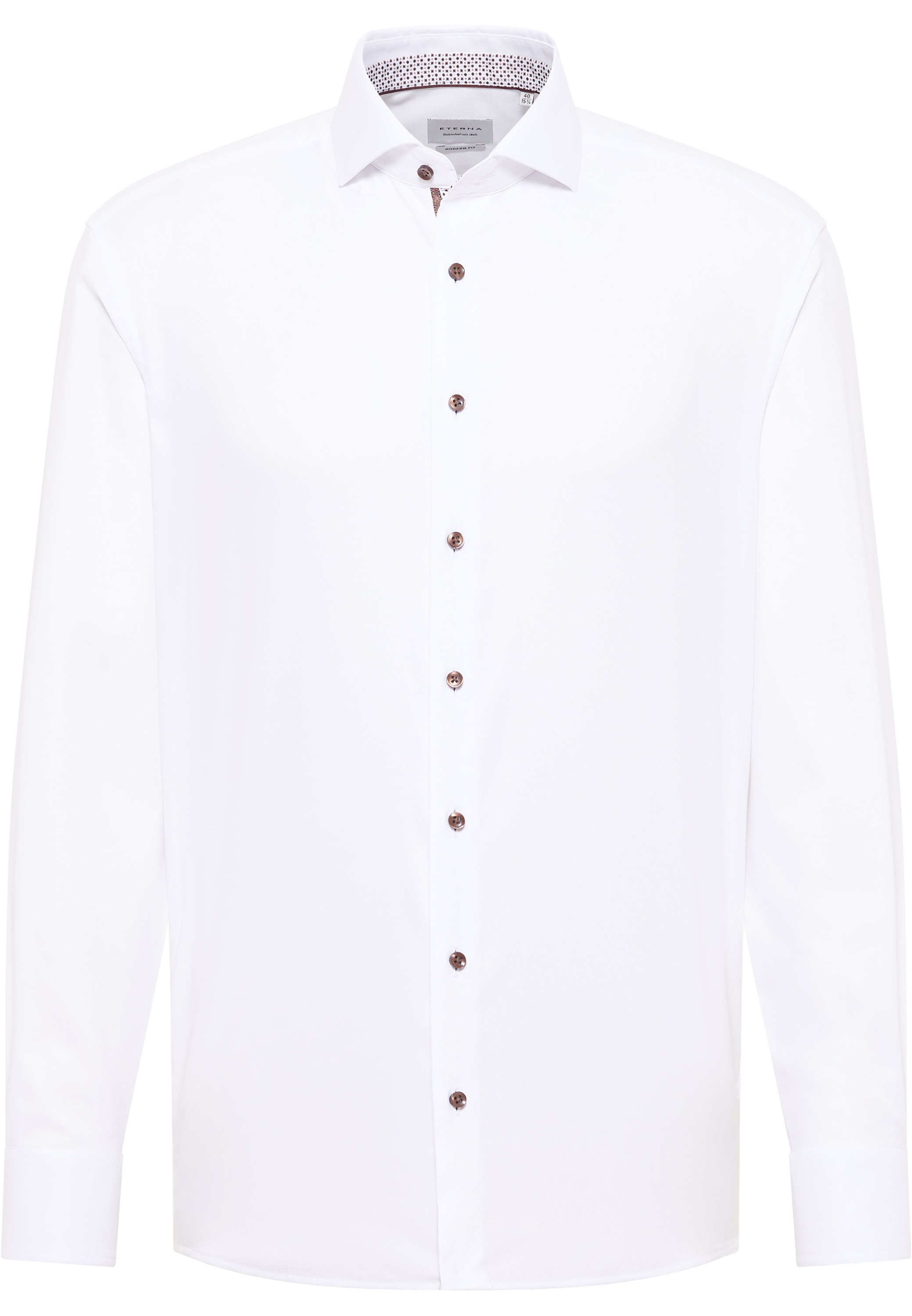 Eterna Langarmhemd »MODERN FIT«, NON IRON (bügelfrei)