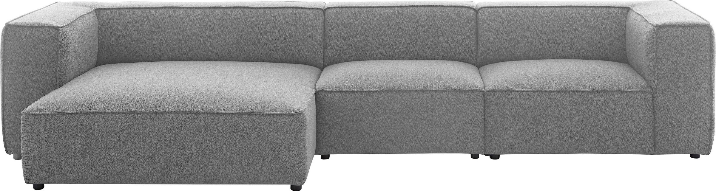 W.SCHILLIG Ecksofa »around-the-block«, mit eleganter Biese, mit Federkern, Breite 341 cm