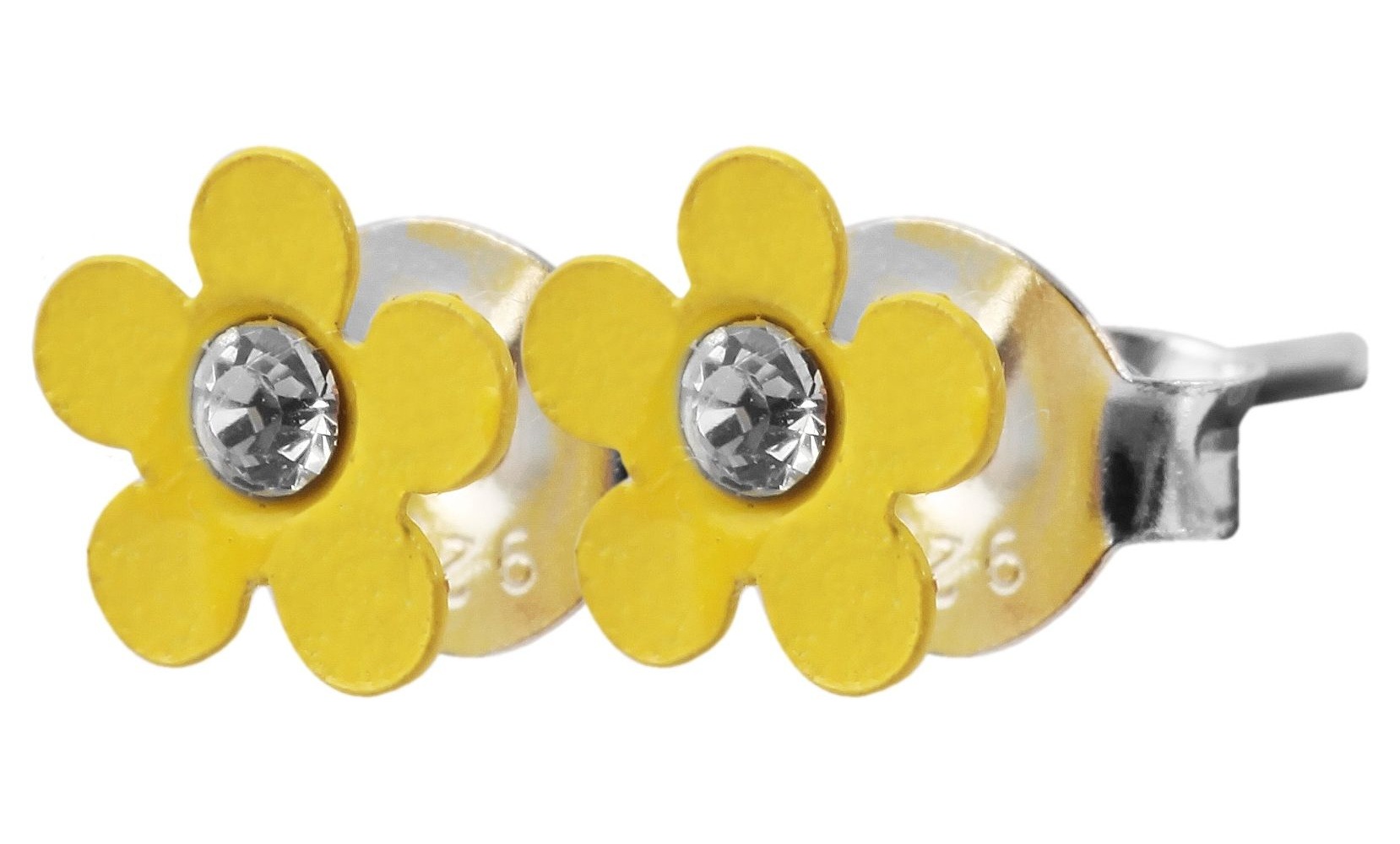 Adelia´s Paar Ohrhänger »Ohrringe – Ohrstecker aus 925 Silber mit Strass Steinchen« Ein Geschenk, das Freude macht