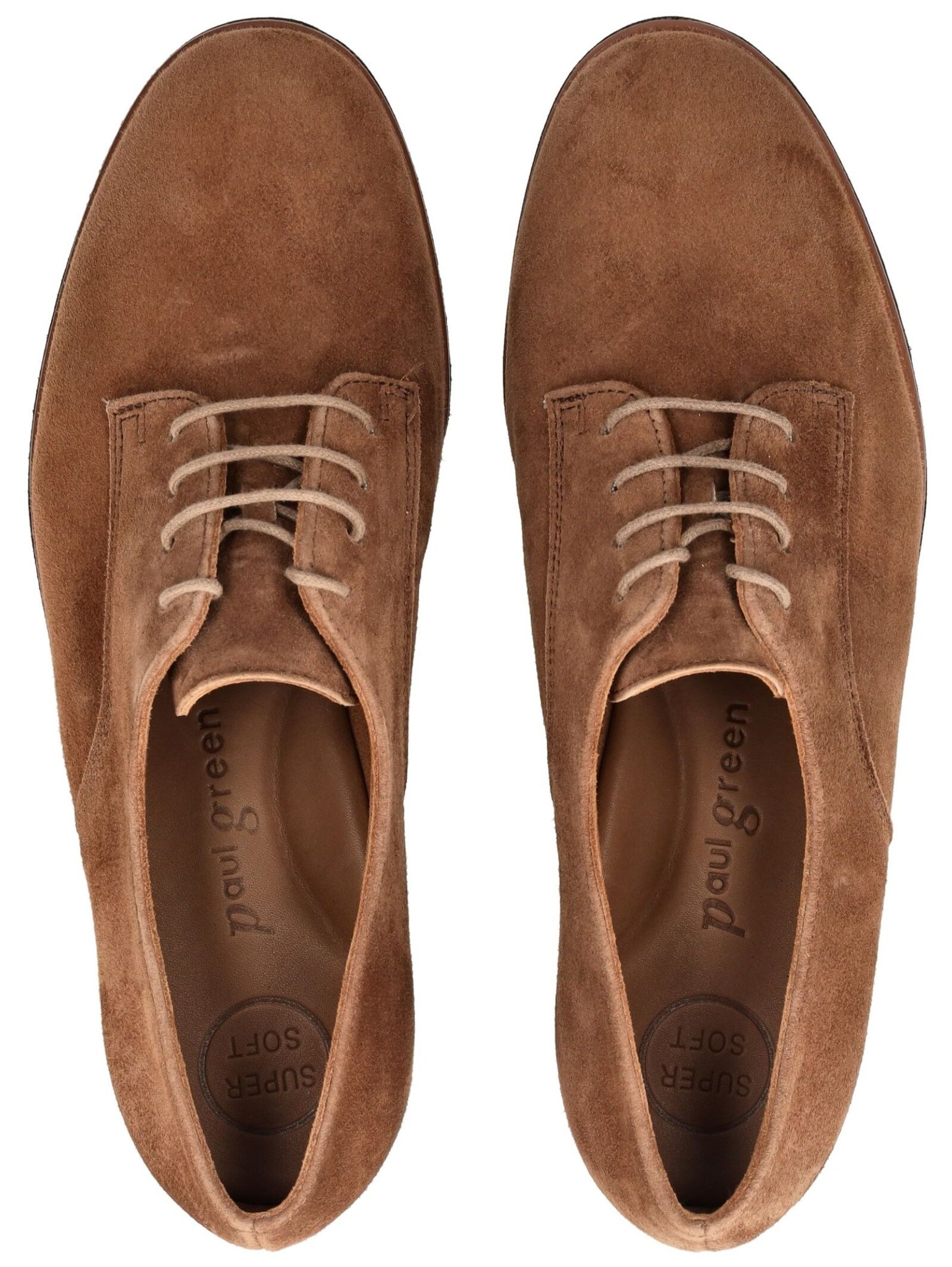 Paul Green Schnürschuh »Paul Green Halbschuhe Veloursleder«