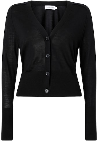 Calvin Klein Megztinis »EXTRA FINE WOOL CARDIGAN«