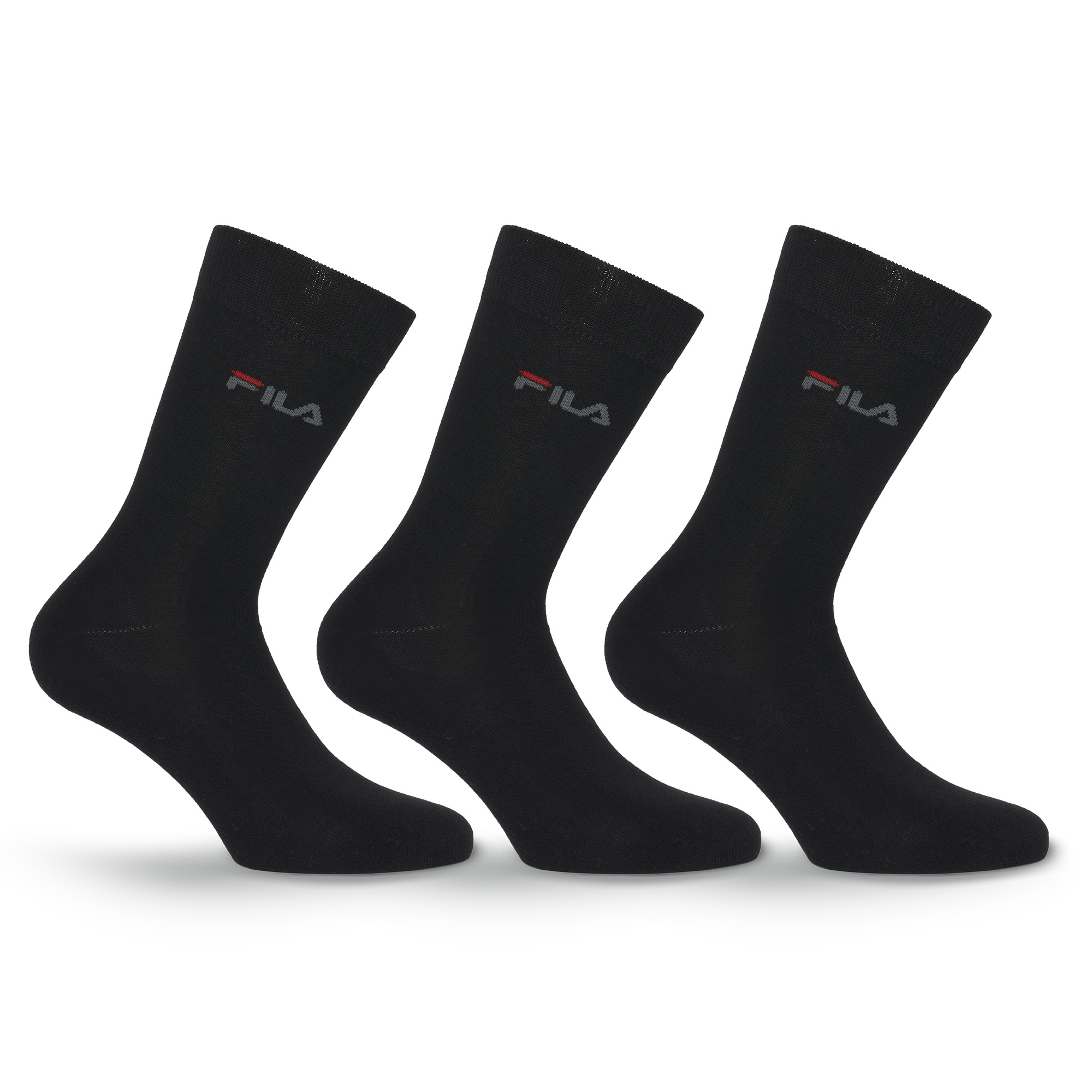 Fila Socken 3 Paar,  mit feinem Rippenbündchen