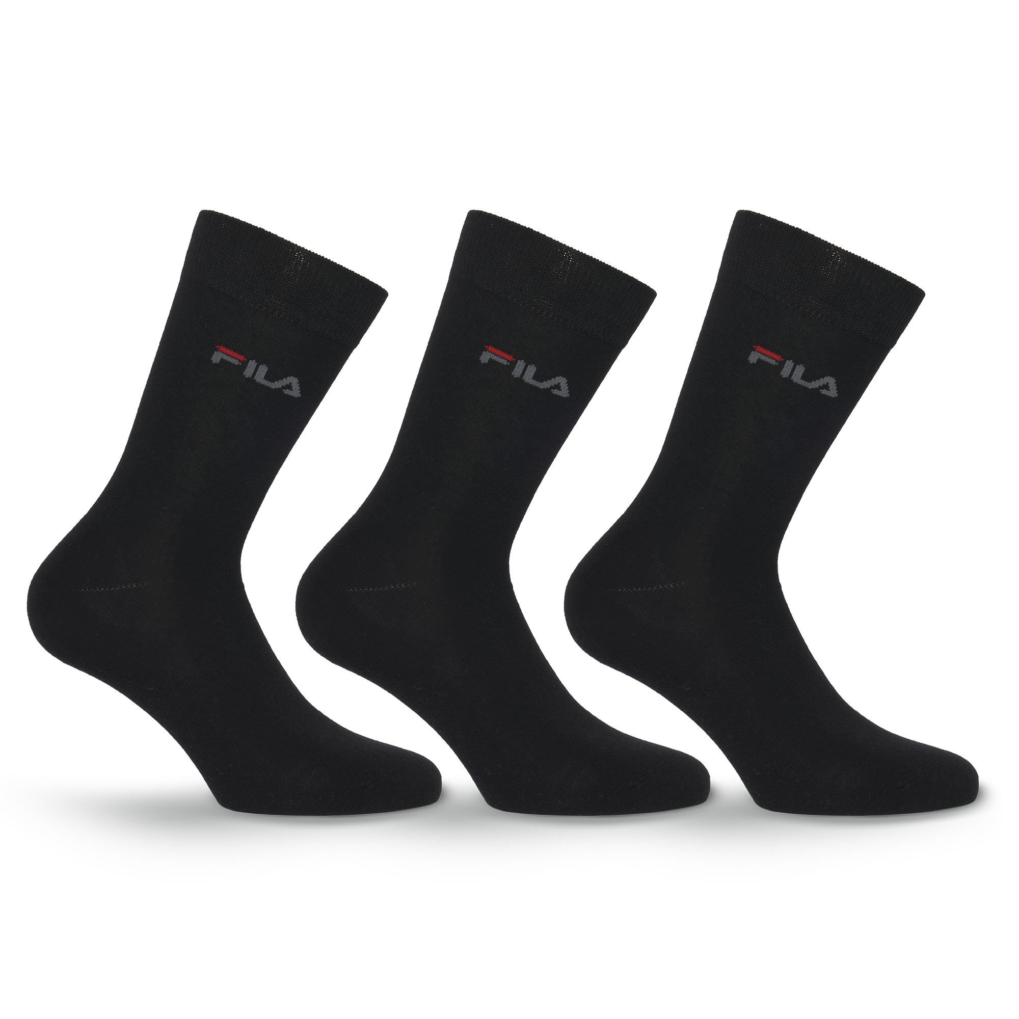 Fila Socken 3 Paar, mit feinem Rippenbündchen günstig online kaufen