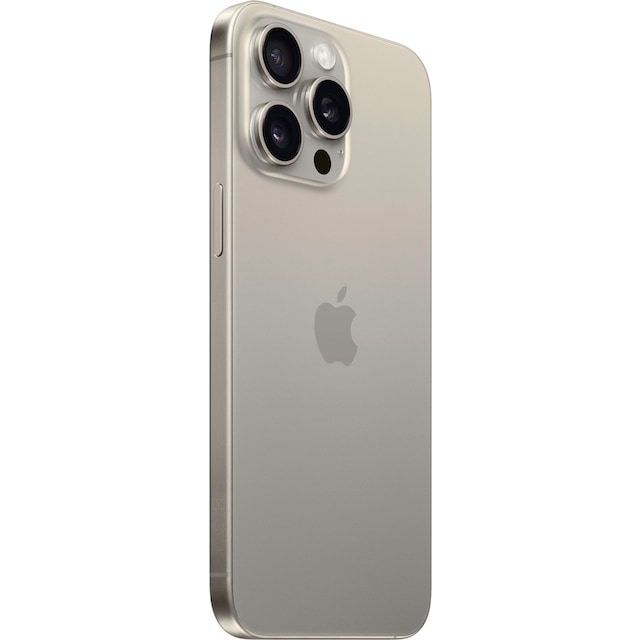 Apple Smartphone »iPhone 15 Pro Max 512GB«, Natural Titanium, 17 cm/6,7 Zoll,  512 GB Speicherplatz, 48 MP Kamera | BAUR