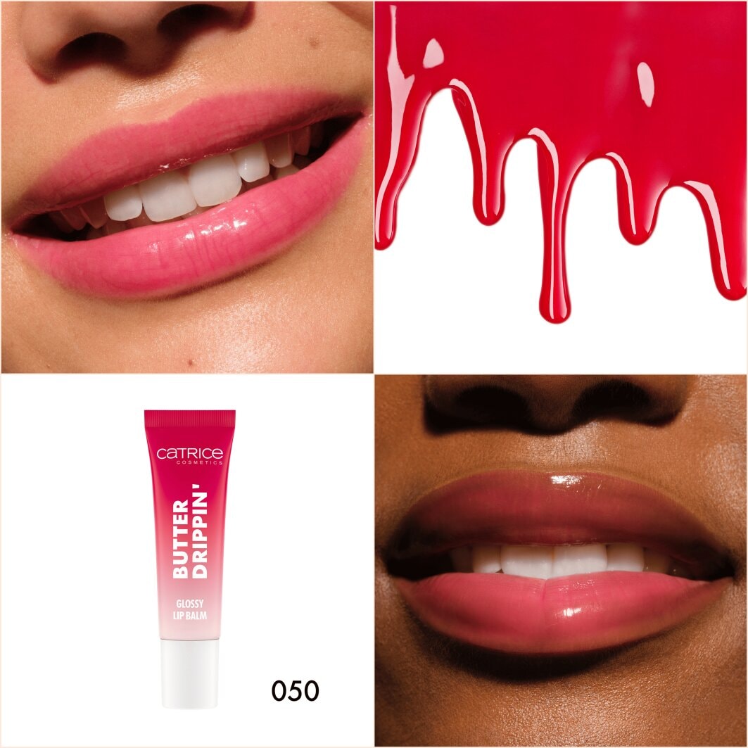 Catrice Lippenbalsam »Butter Drippin' Glossy Lip Balm«, (Set, 3 tlg.)