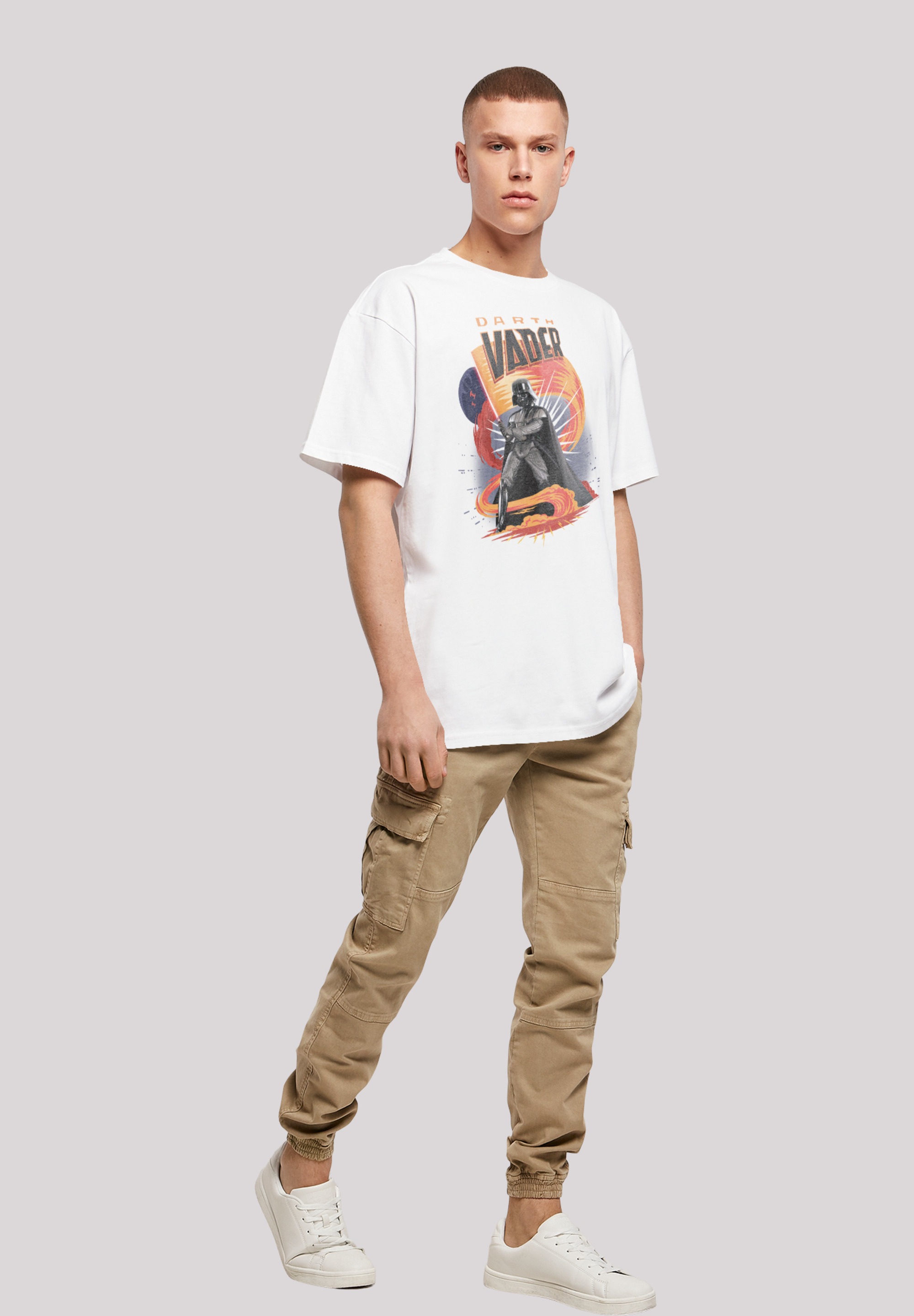 F4NT4STIC T-Shirt »Star Wars Darth Vader Swirling Fury«, Print