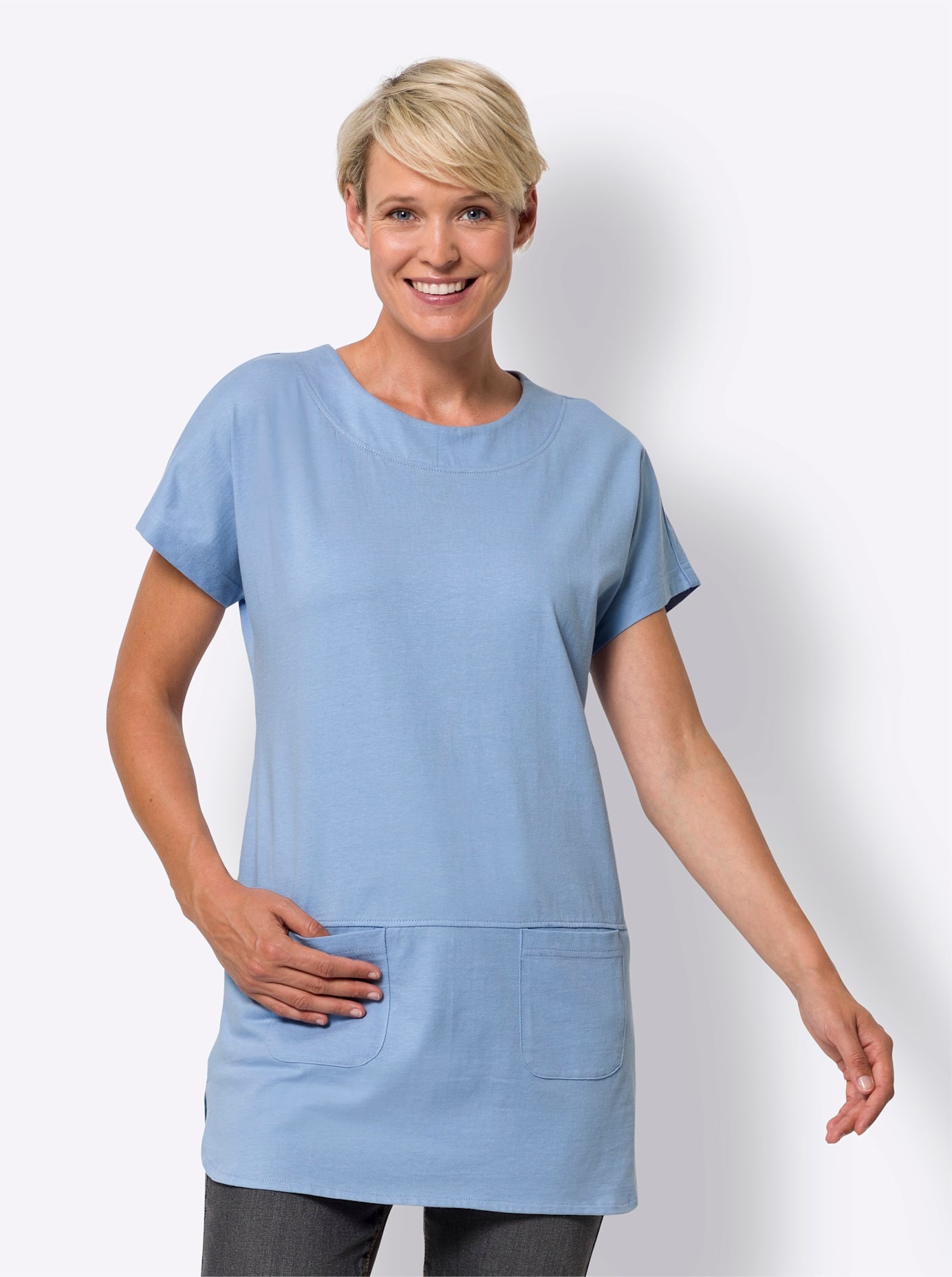 Classic Basics Longshirt "Longshirt" 1 Stk. tlg. günstig online kaufen