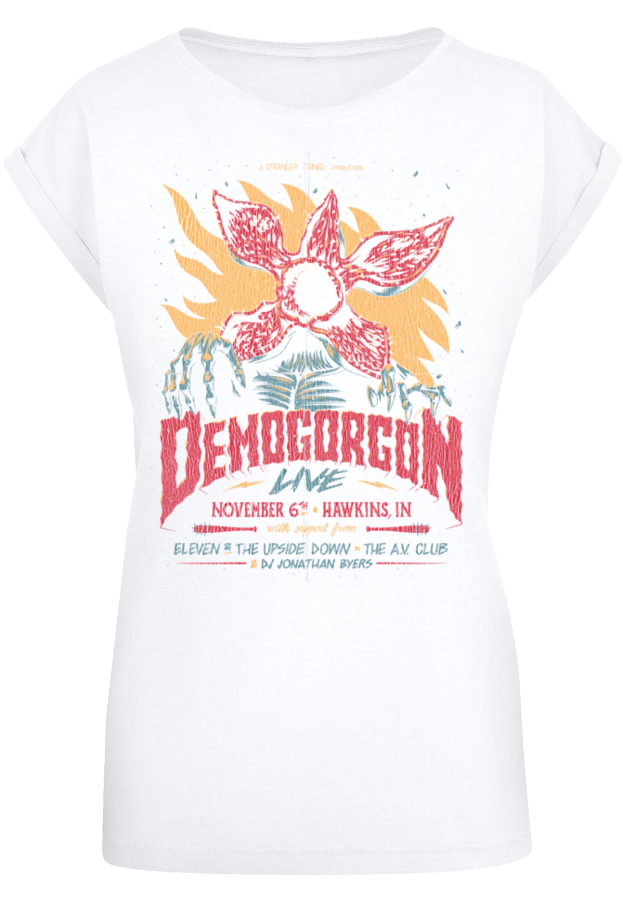 F4NT4STIC T-Shirt »Stranger Things Demogorgon Poster«, Premium Qualität