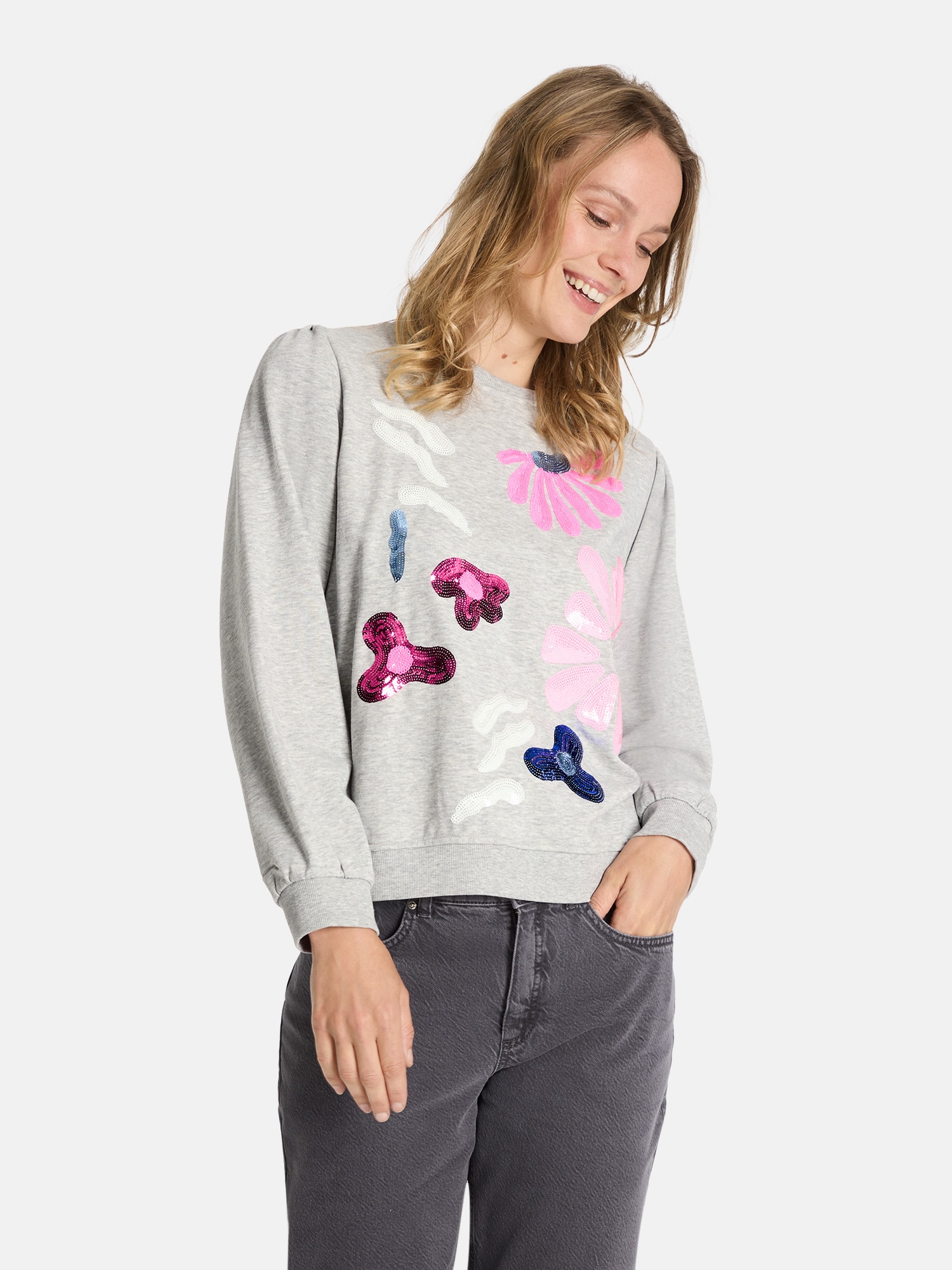 Lieblingsstück Sweatshirt "Uletta", mit Pailletten-Motiv günstig online kaufen
