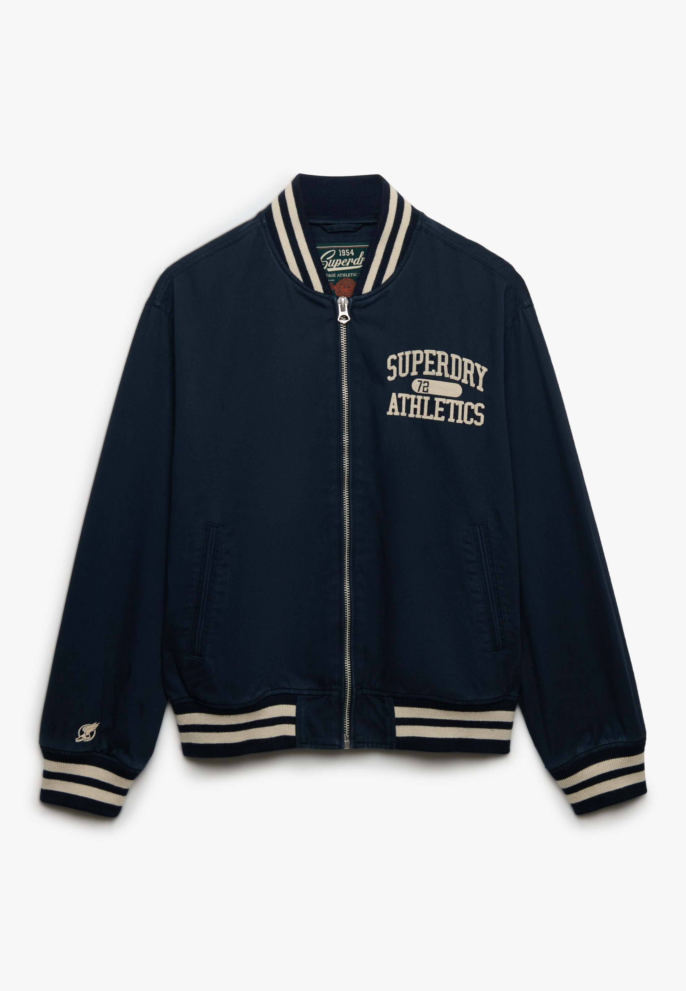 Superdry Parka »TWILL VARSITY BOMBER JKT« ohne Kapuze