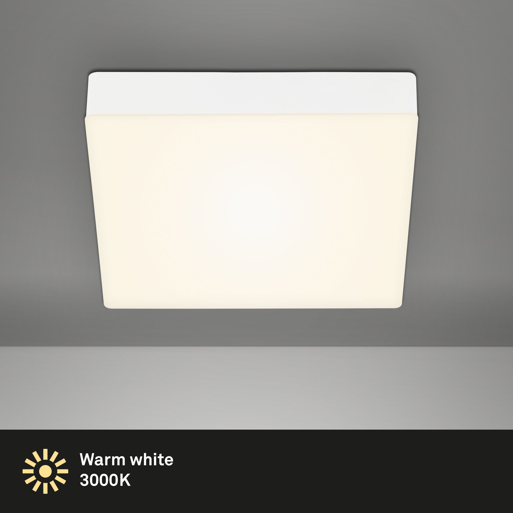 Briloner Leuchten Aufbauleuchte »Flame«, Leuchtmittel LED-Board | LED fest integriert