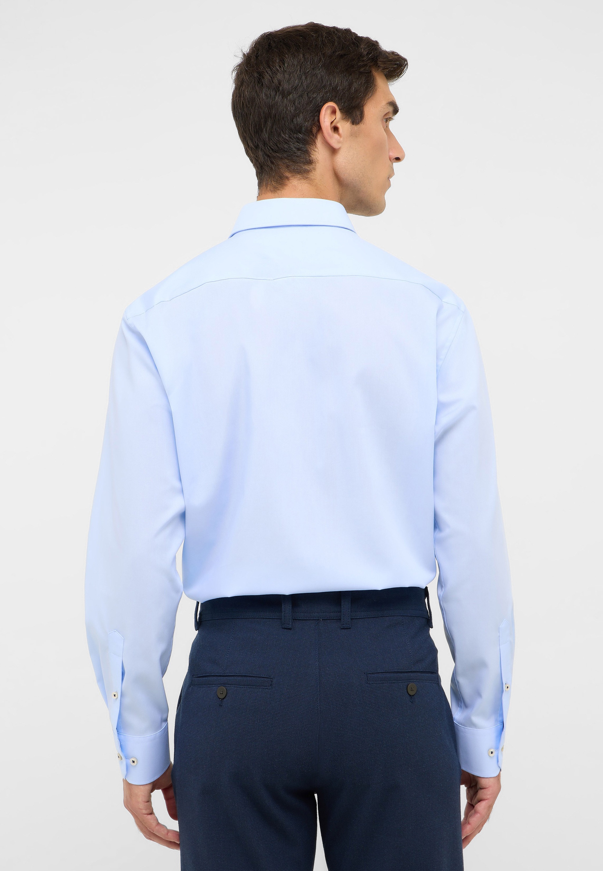 Eterna Langarmhemd, NON IRON (bügelfrei)