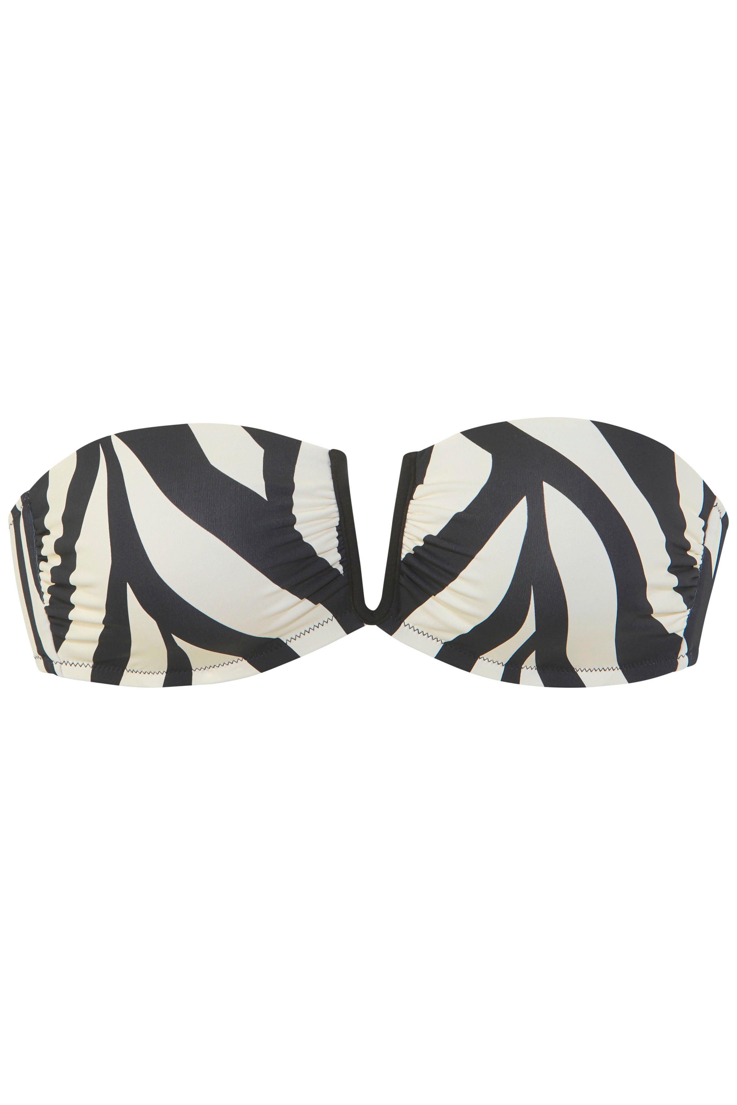 Thumbnail - French Connection Bandeau-Bikini "Louise" V-förmige Schnalle zwischen den Cups