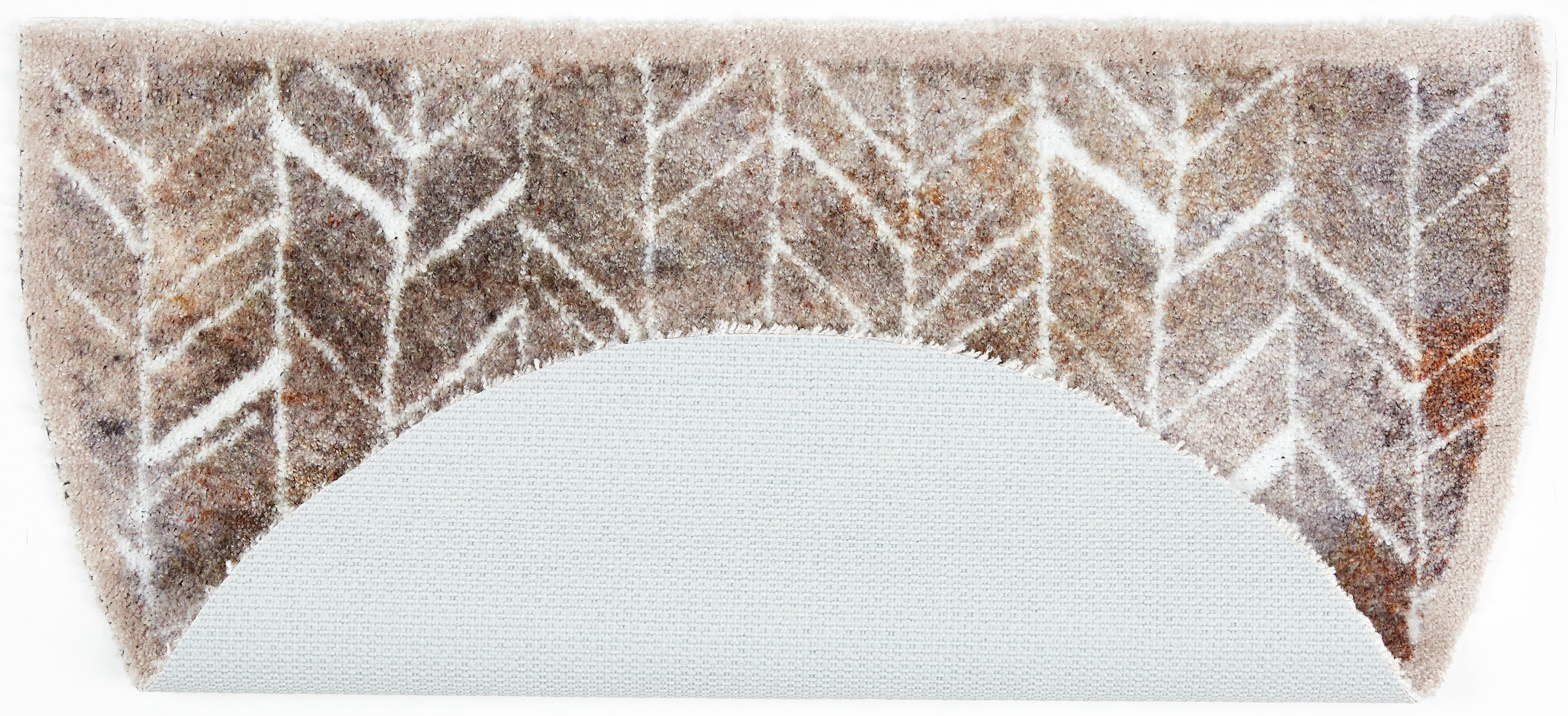 ASTRA Fußmatte »Pure&Soft 018« halbrund 7 mm Höhe Sauberlaufmatte, weiche Oberfläche, waschbar, rutschfest