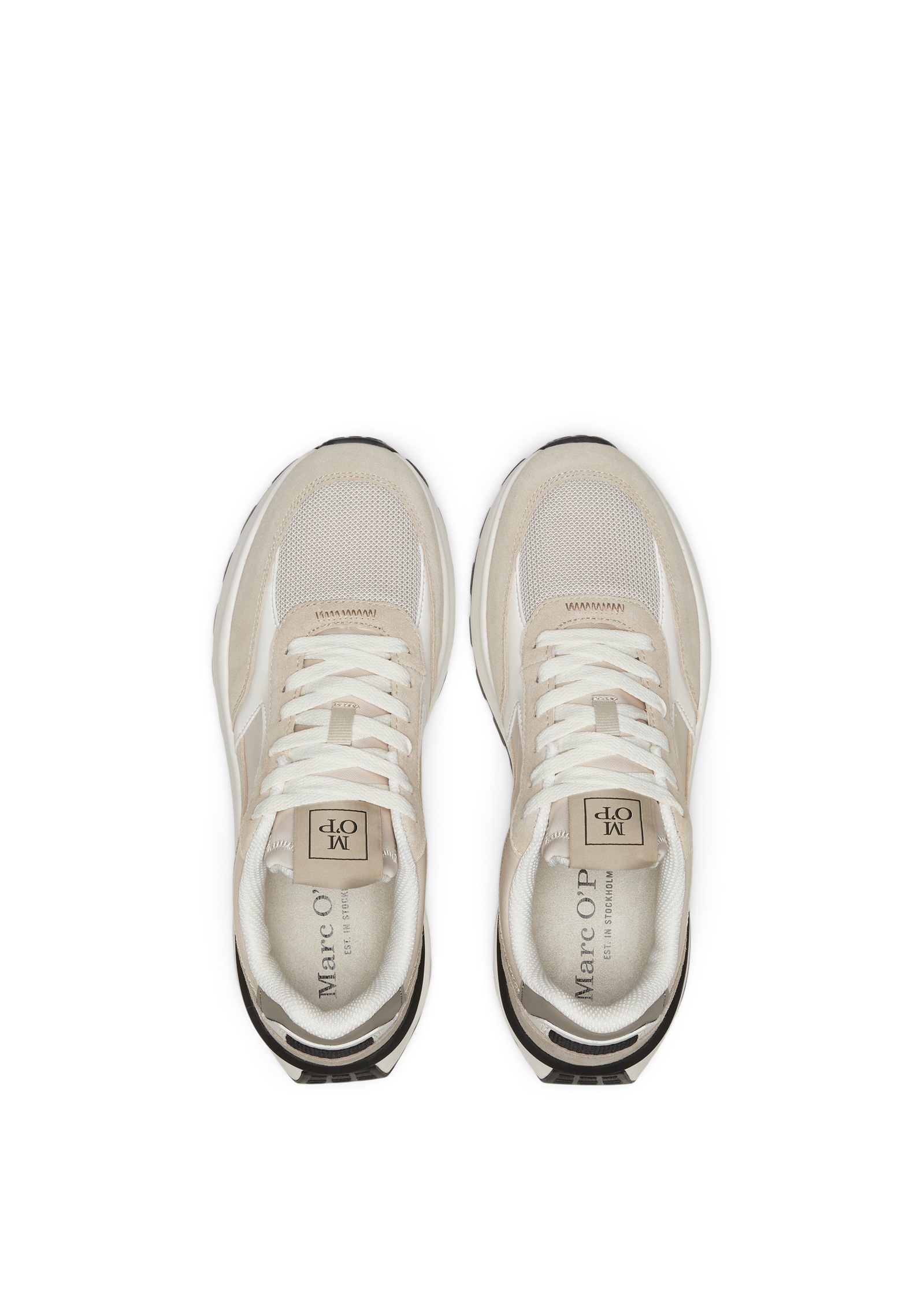 Marc O'Polo Sneaker »aus Leder-Polyester-Mix«