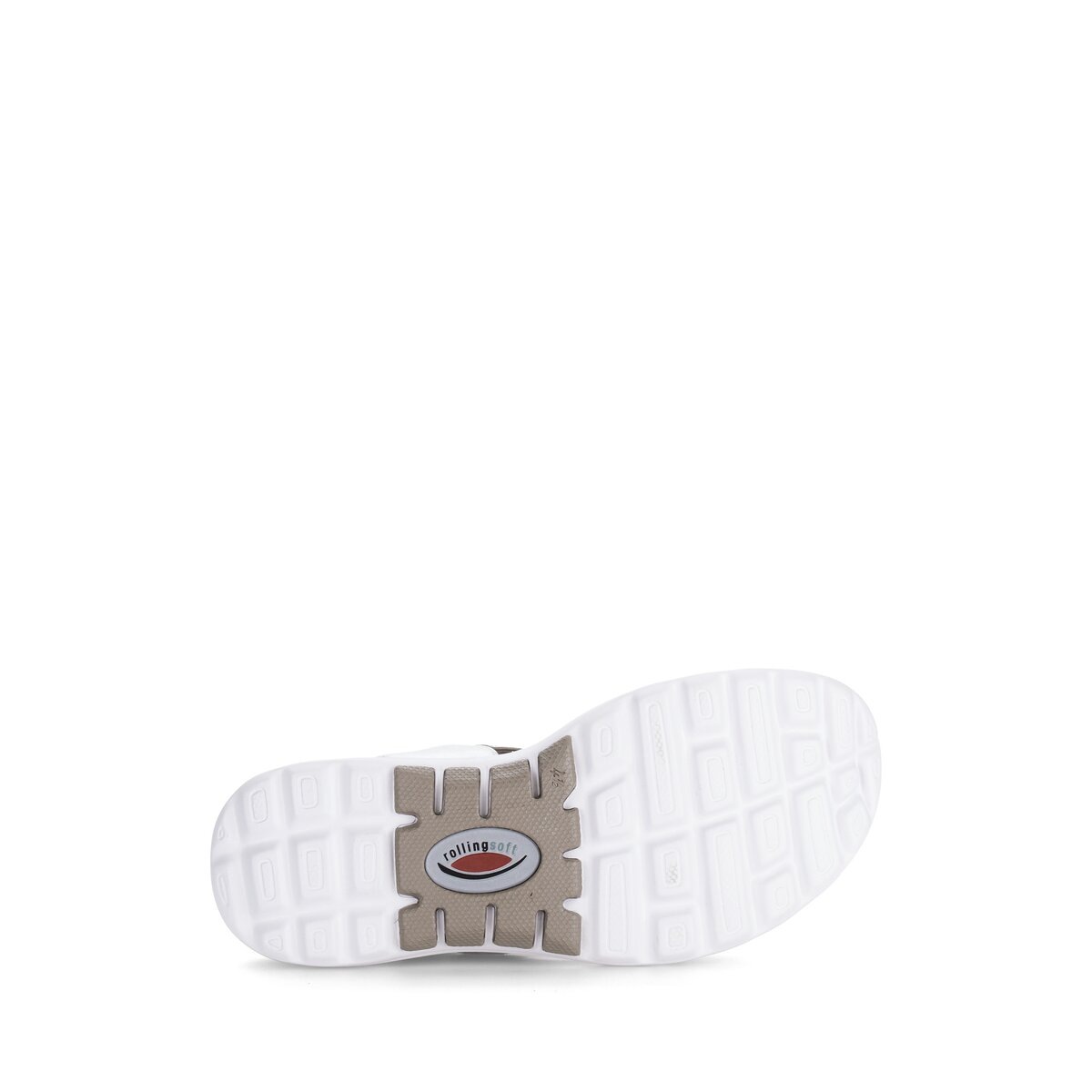 Riemchensandale GABOR "Riemchensandale", Damen, Gr. 37,5, silber, Schuhe Riemchensandale 6