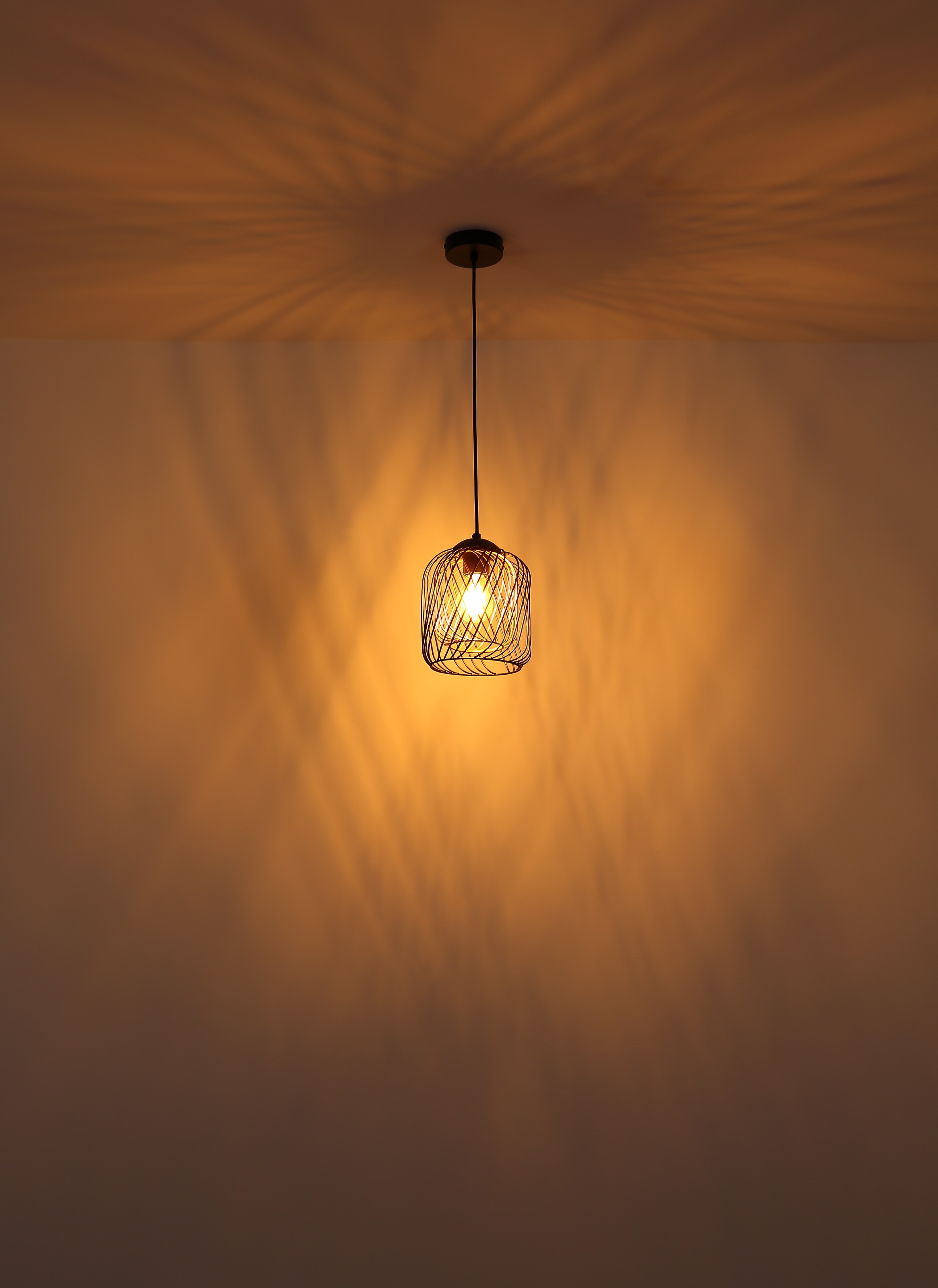 GLOBO LIGHTING Hängeleuchte »DICHTI« E27 1 Stk. Hängelampe Esszimmer-Leuchte Esstischleuchte Wohnzimmer