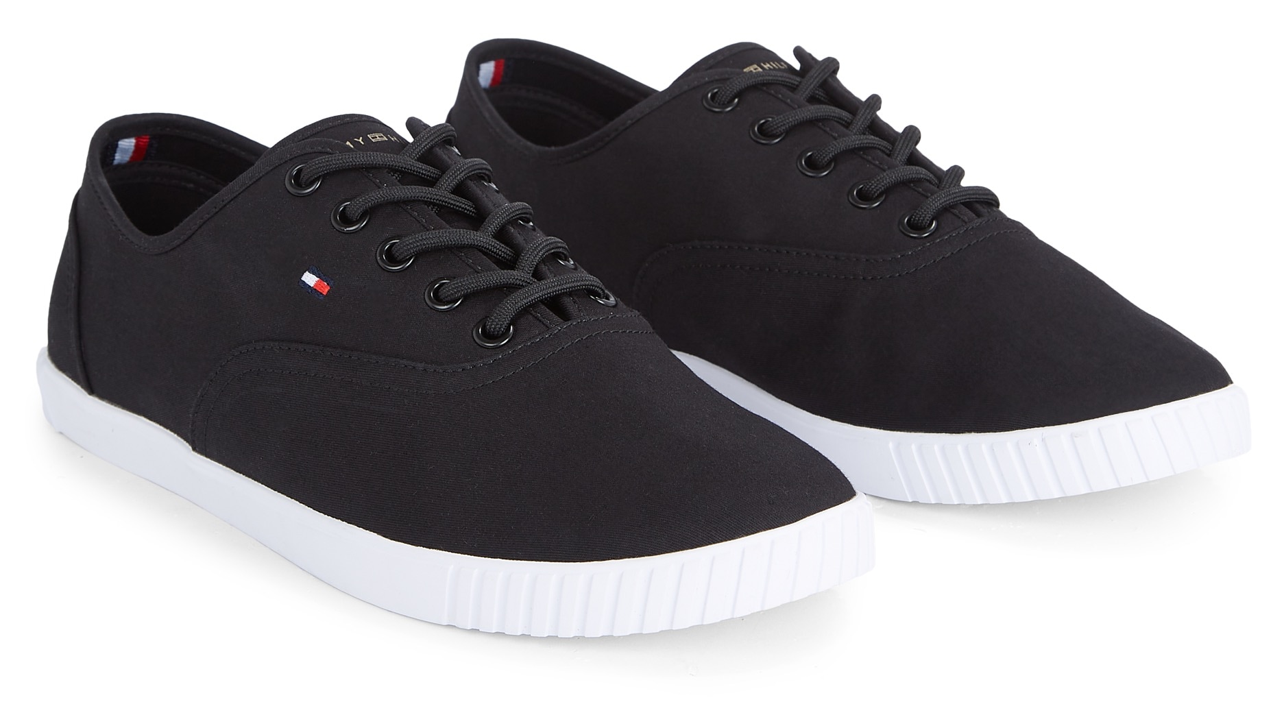TOMMY HILFIGER Sneaker »CANVAS LACE UP SNEAKER«