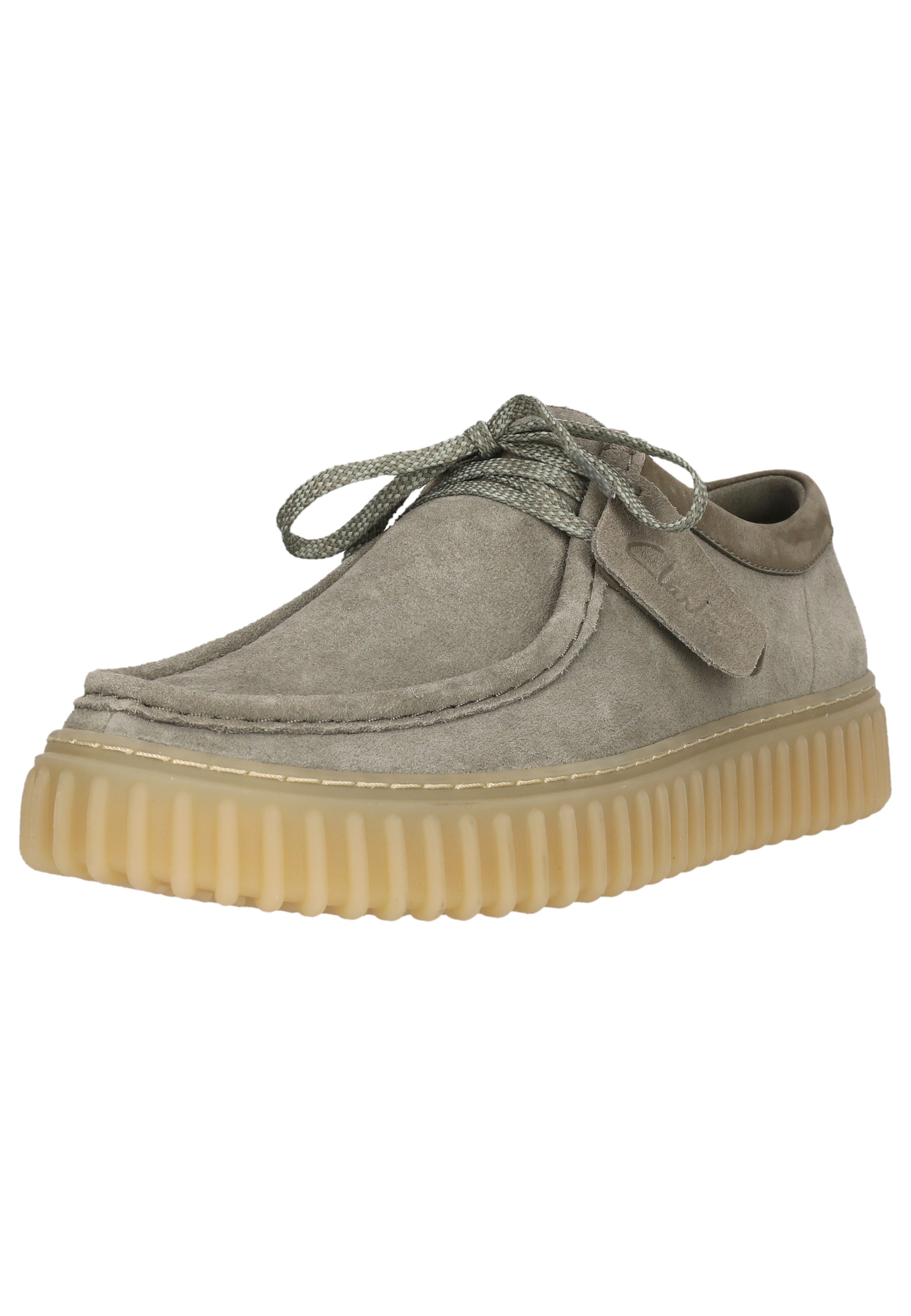 Clarks Schnürschuh "Torhill Low", mit großer, gerippter Außensohle günstig online kaufen