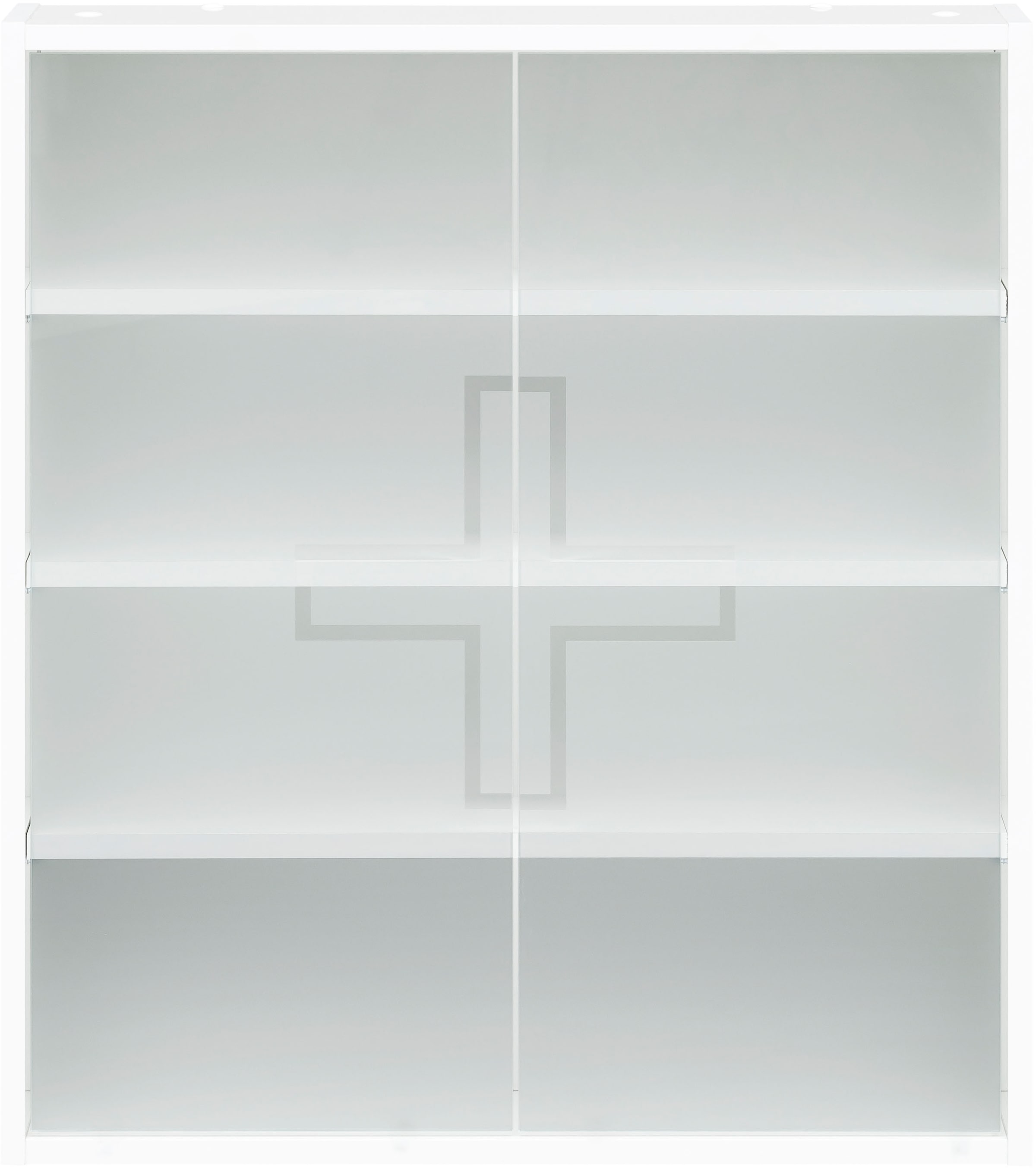 Schildmeyer Medizinschrank »Bjarne, Breite 64 cm«, Abschließbare Glastüren