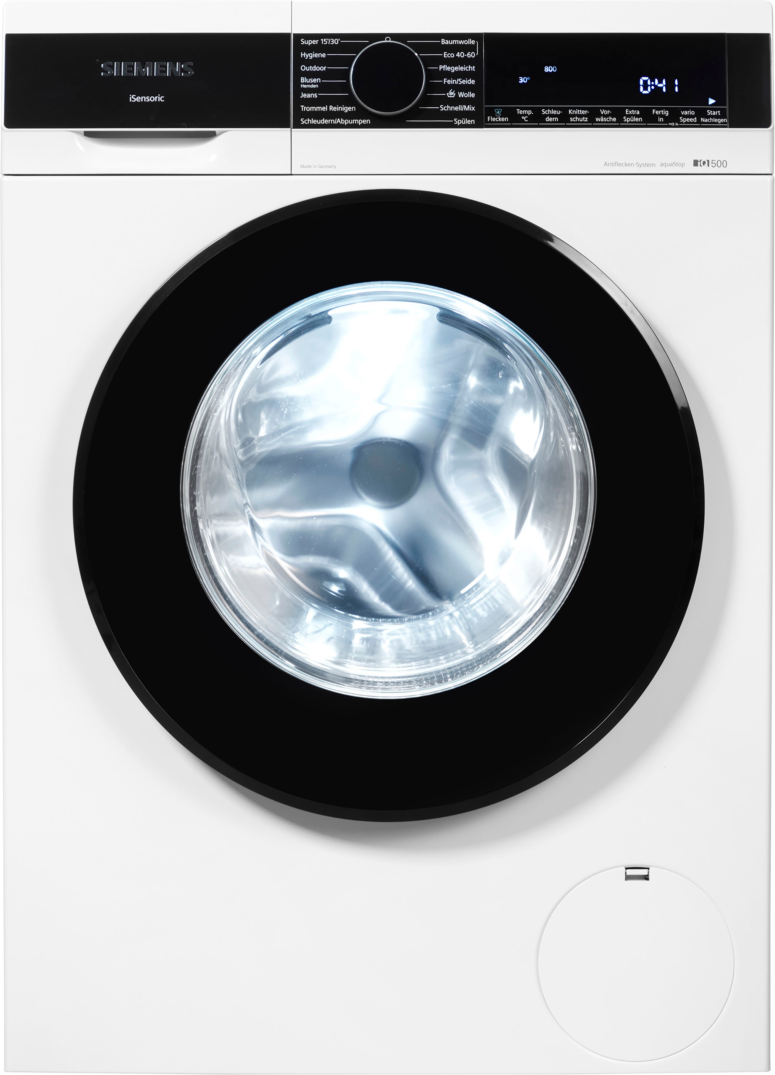 Thumbnail - SIEMENS Waschmaschine "WG44G21ECO", 9 kg, 1400 U/min, Made in Germany, Antiflecken-System, Outdoor-Programm, aquaStop