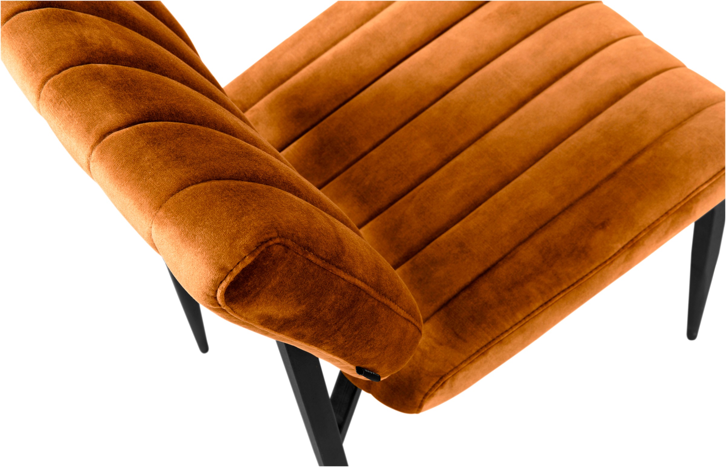 OMG Design Esszimmerstuhl »Ivan«, (Set), 1 St., Stoff, pflegeleichter Samtvelour Bezug, Küchenstuhl