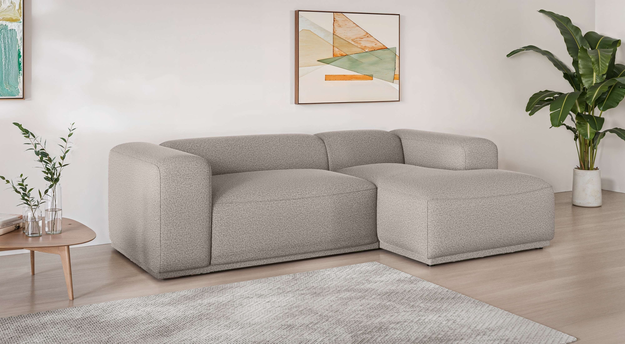 s.Oliver Ecksofa "EMMERIK Designersofa, L-Form mit Wellenfederung, B/T/H: 2 günstig online kaufen