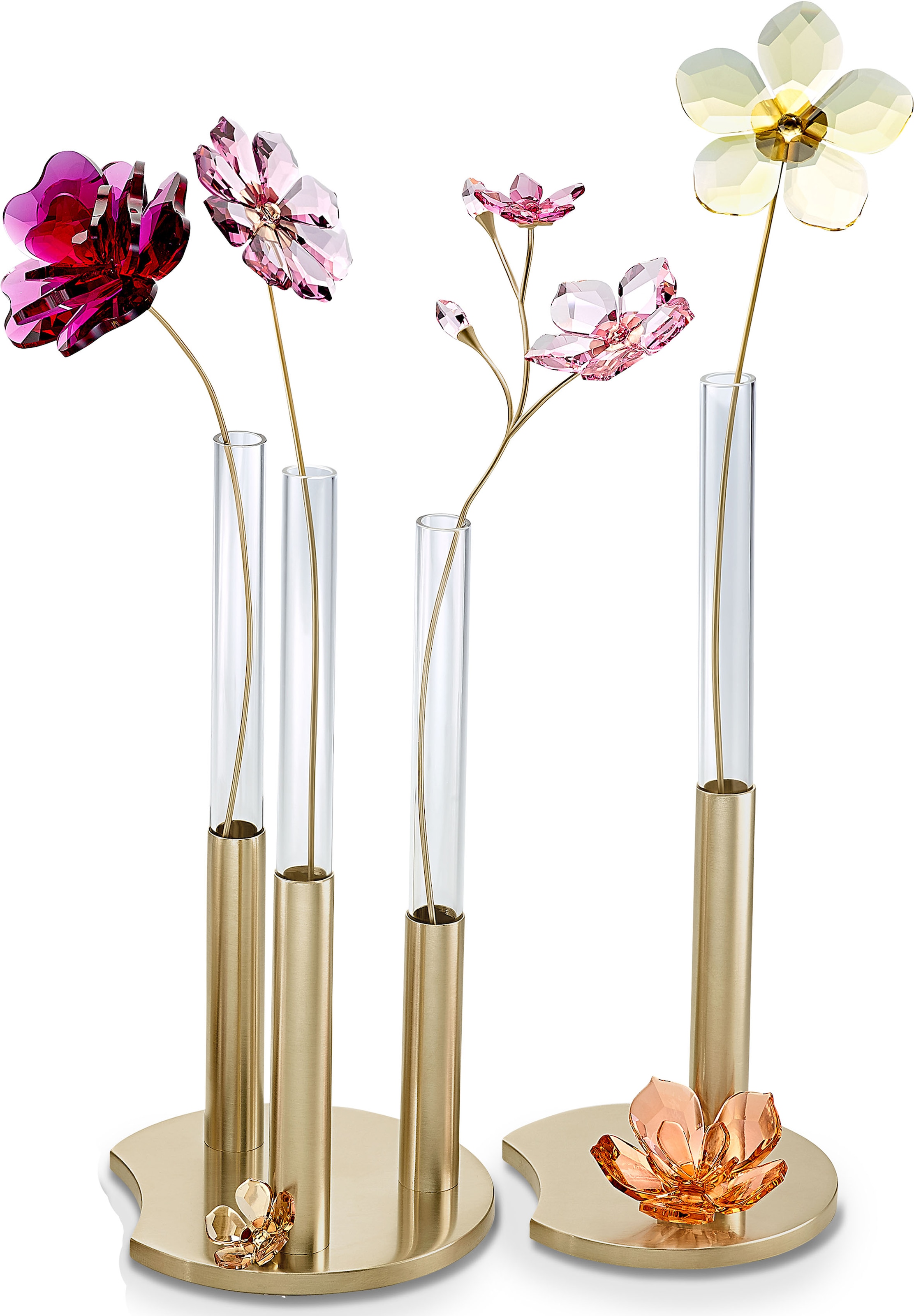 Swarovski Dekoobjekt »Kristallfigur Swarovski® | 5557800«, Blume Tales BAUR Rose, Kristall Garden