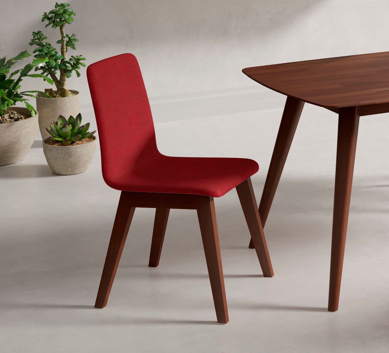 Home affaire "Sandy" () 2 Stk.mit verschiedenen Stuhlbeinfarben und Farbvarianten, Sitzhöhe 47 cm