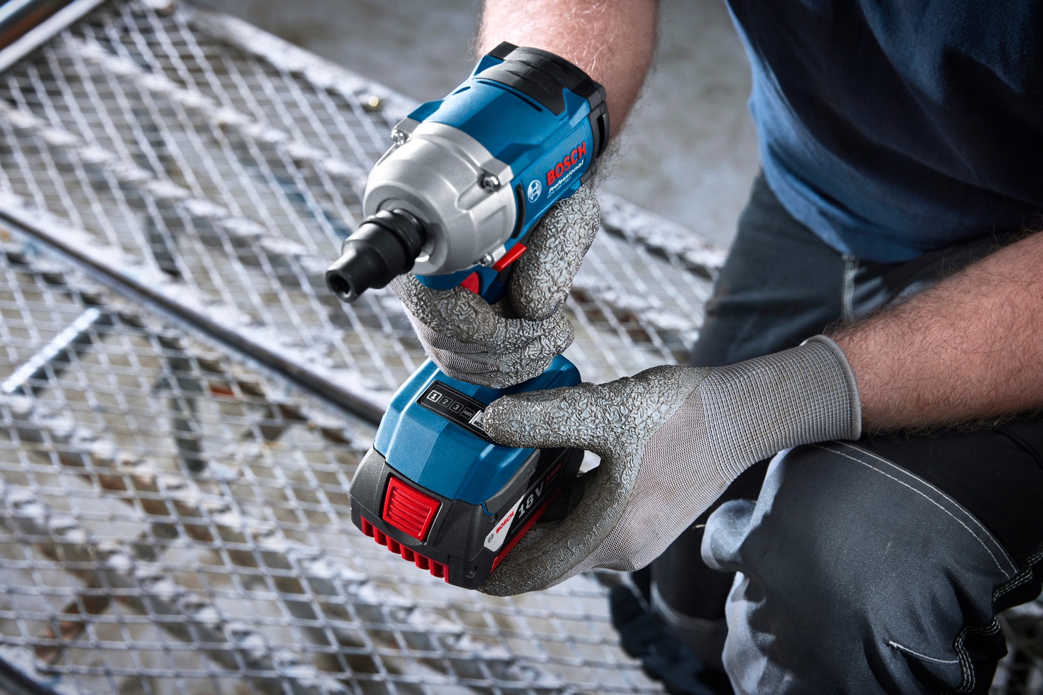 Bosch Professional Akku-Drehschlagschrauber »»GDS 18V-350««, ohne Akku, ohne Ladegerät