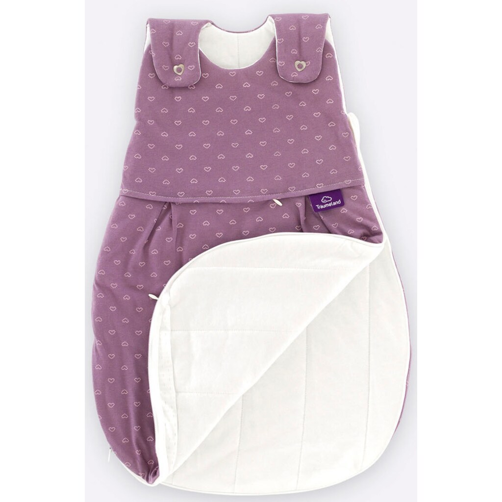 Träumeland Babyschlafsack »Babyschlafsack LIEBMICH 3tlg. Set Heartsome,Größe 50/56-68/74«