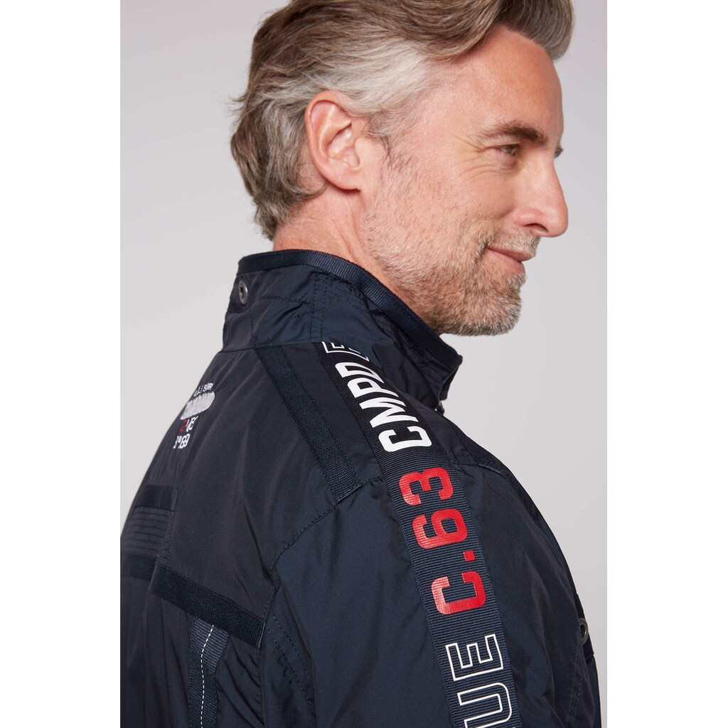 CAMP DAVID Blouson, ohne Kapuze