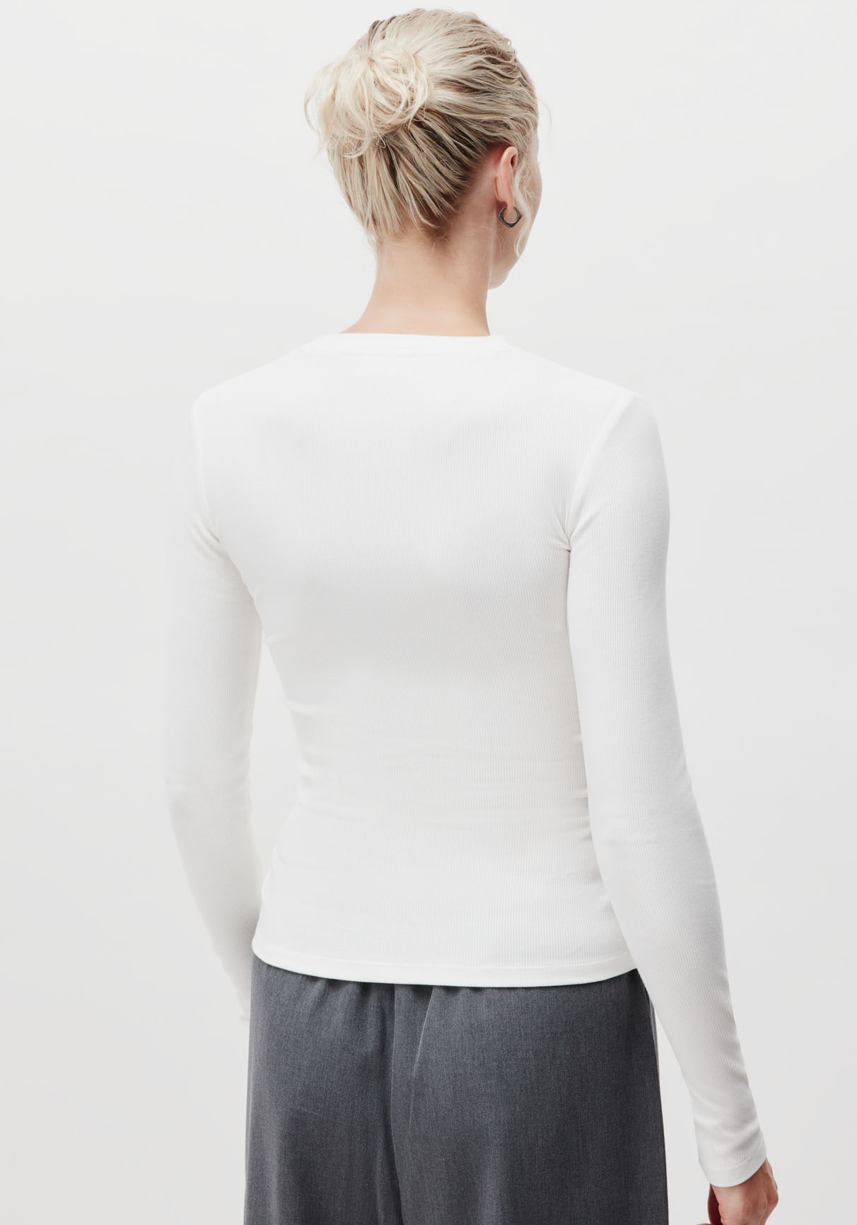 LeGer Longsleeve »Cinzia, LeGer by Lena Gercke«, Rundhals, schmale Passform
