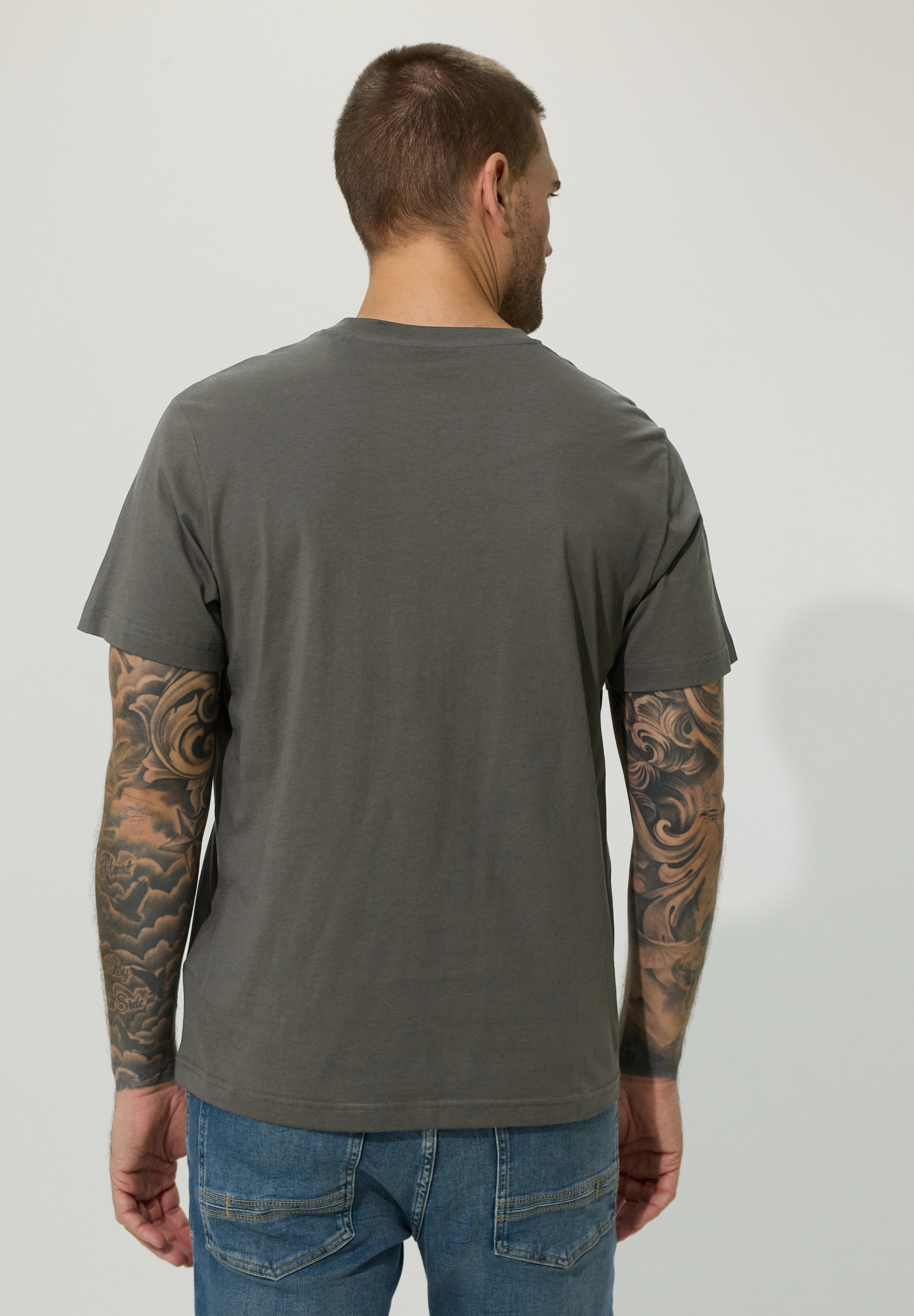 STREET ONE MEN T-Shirt mit Frontprint
