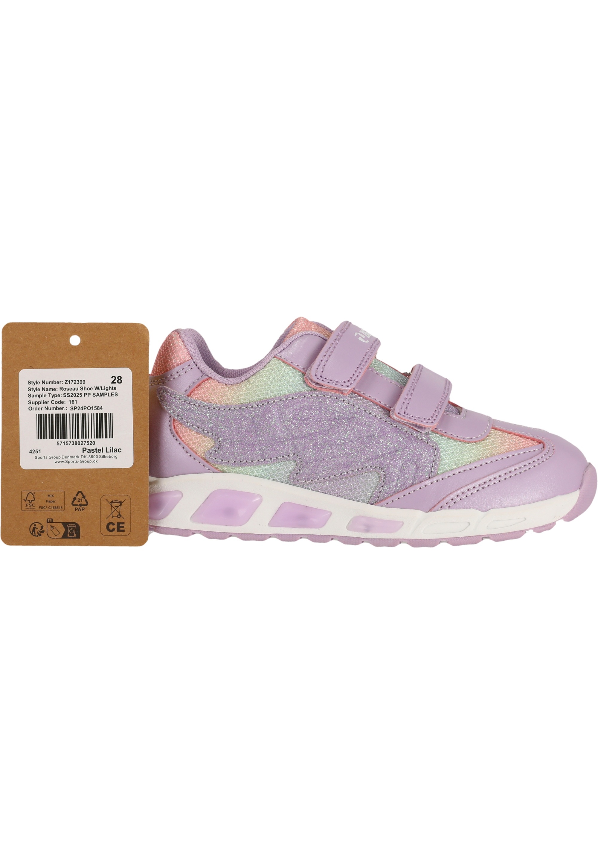 ZIGZAG Sneaker »Roseau«, mit blinkender Leucht-LED-Sohle
