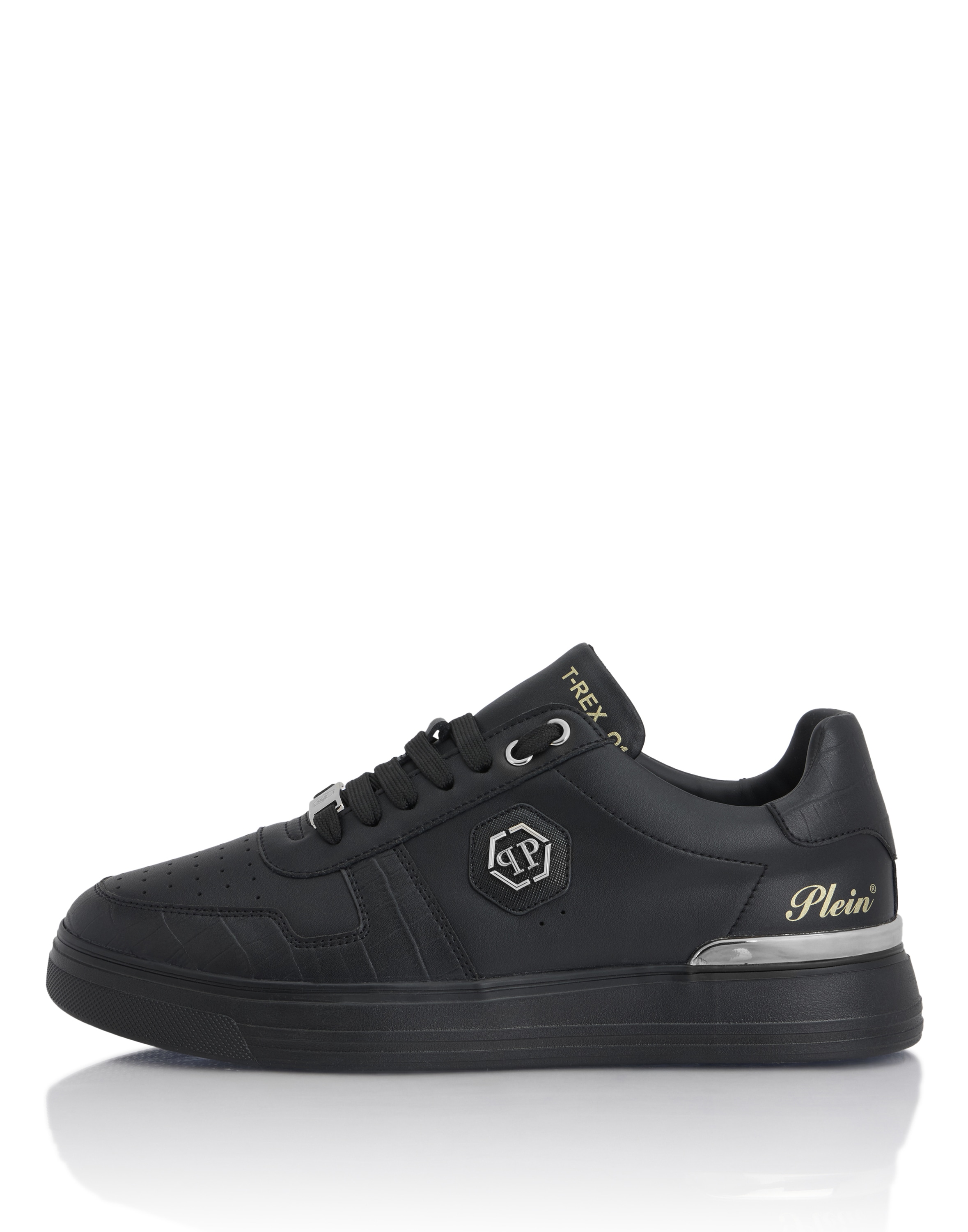 Philipp Plein Cocco Crocco Geprägt Sneaker Black Size 40 7