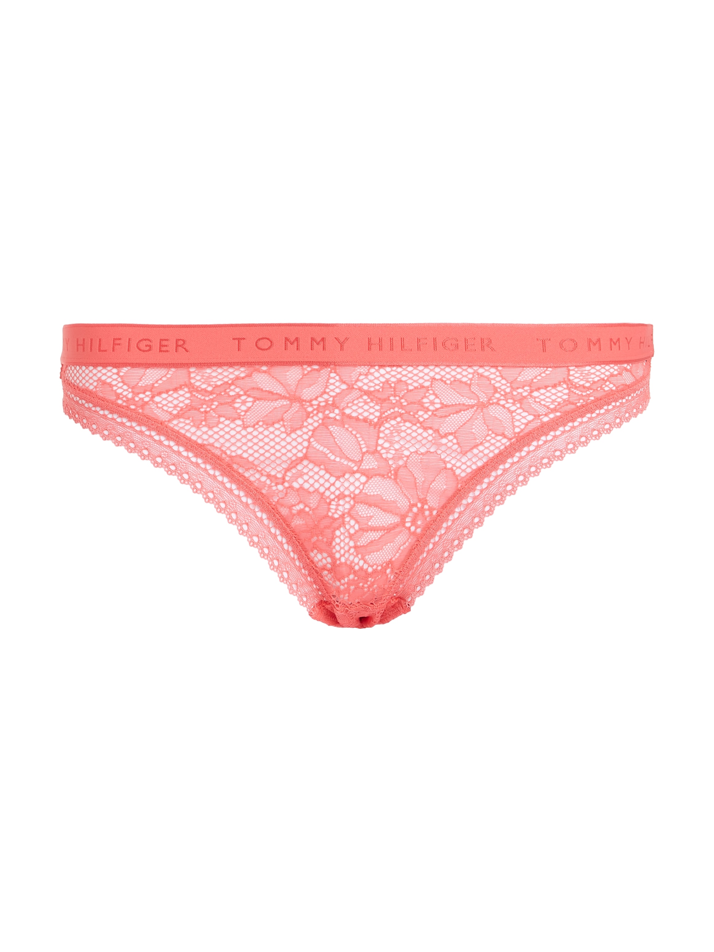 Tommy Hilfiger Underwear T-String »THONG«, mit BAUR Logobund | und Spitze