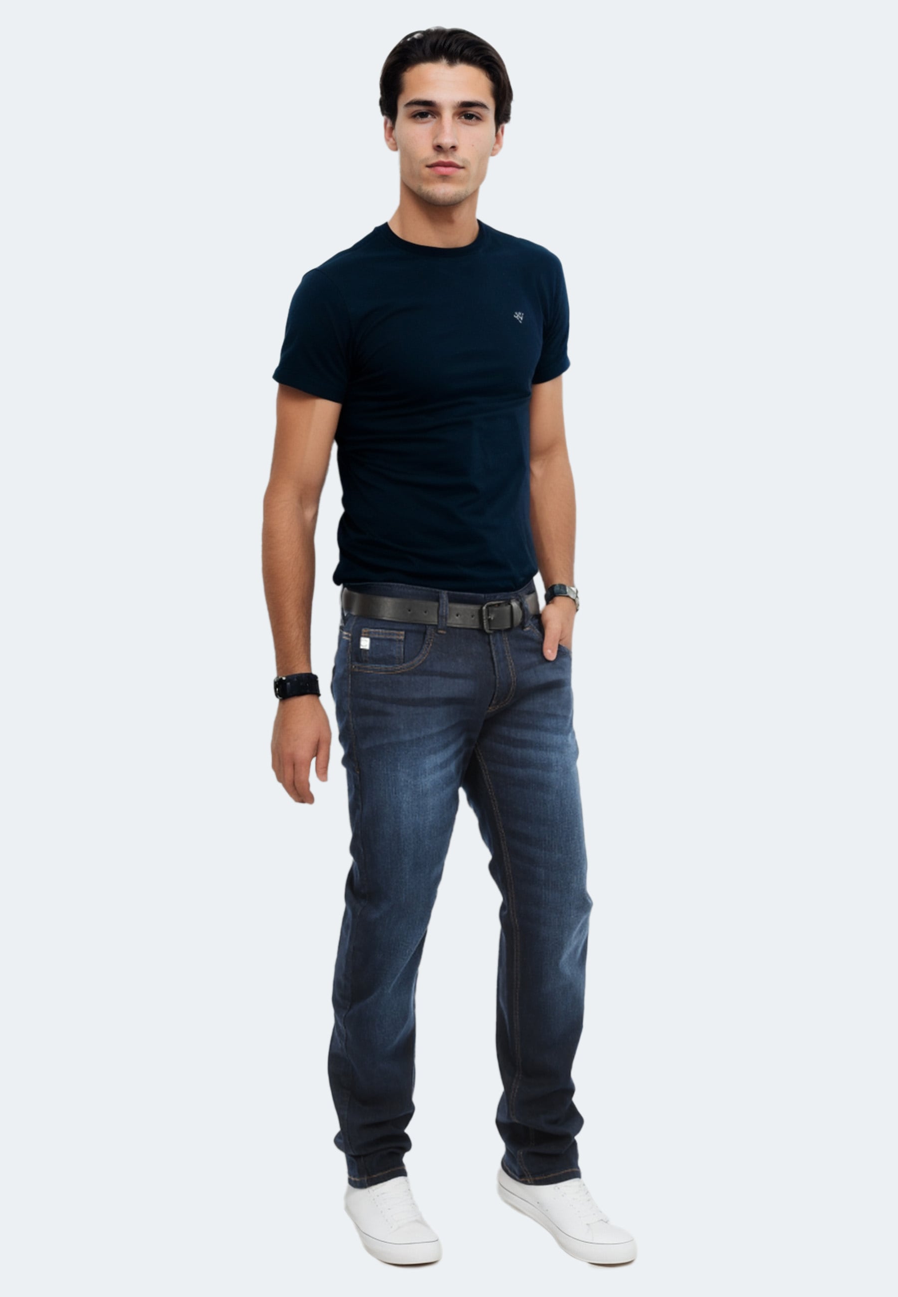 Indicode Regular-fit-Jeans »Ingianluca«, Stretch mit Elasthan