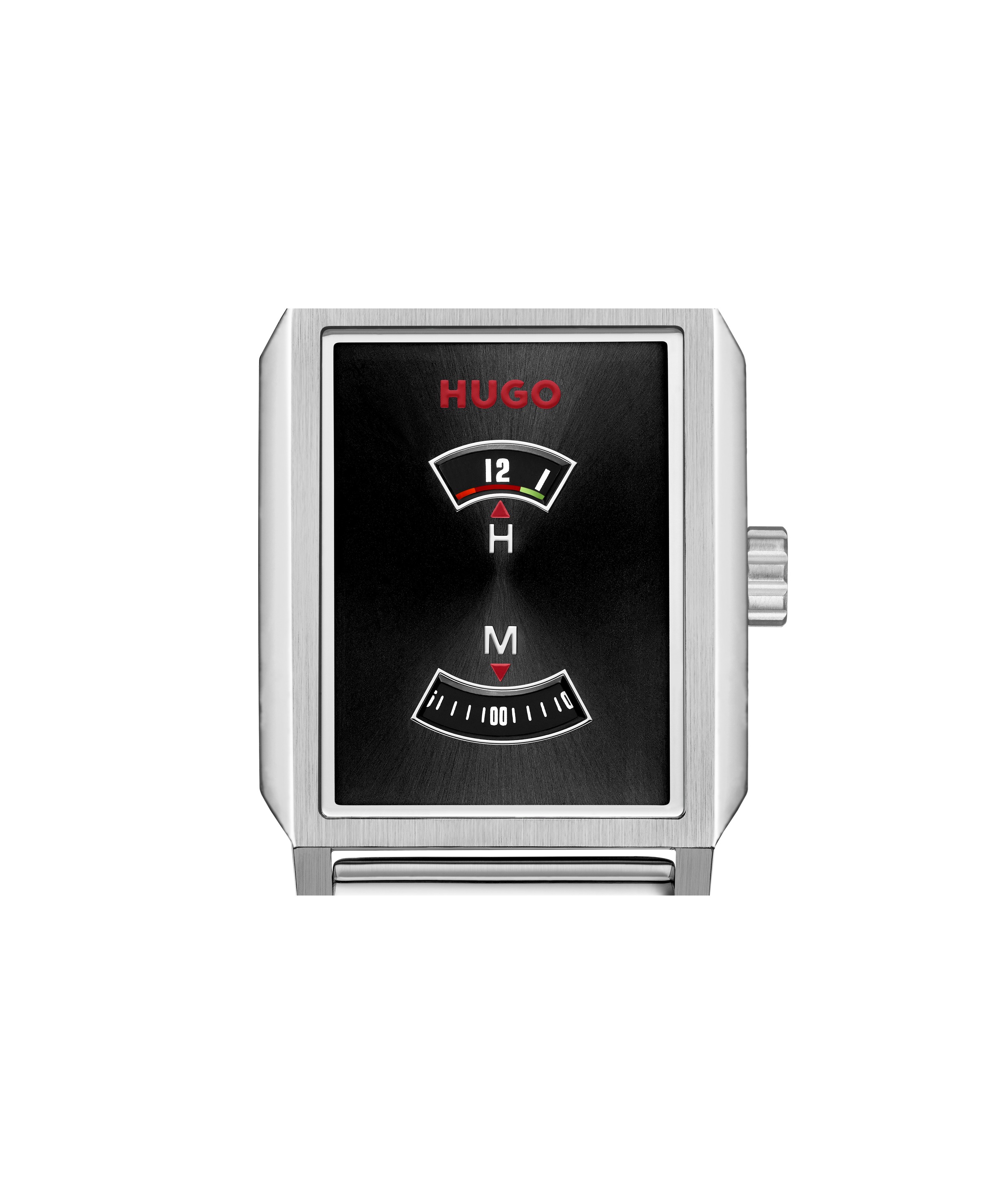 HUGO Quarzuhr »#STEEZE« Armbanduhr, Damenuhr, Herrenuhr, Edelstahlarmband, analog