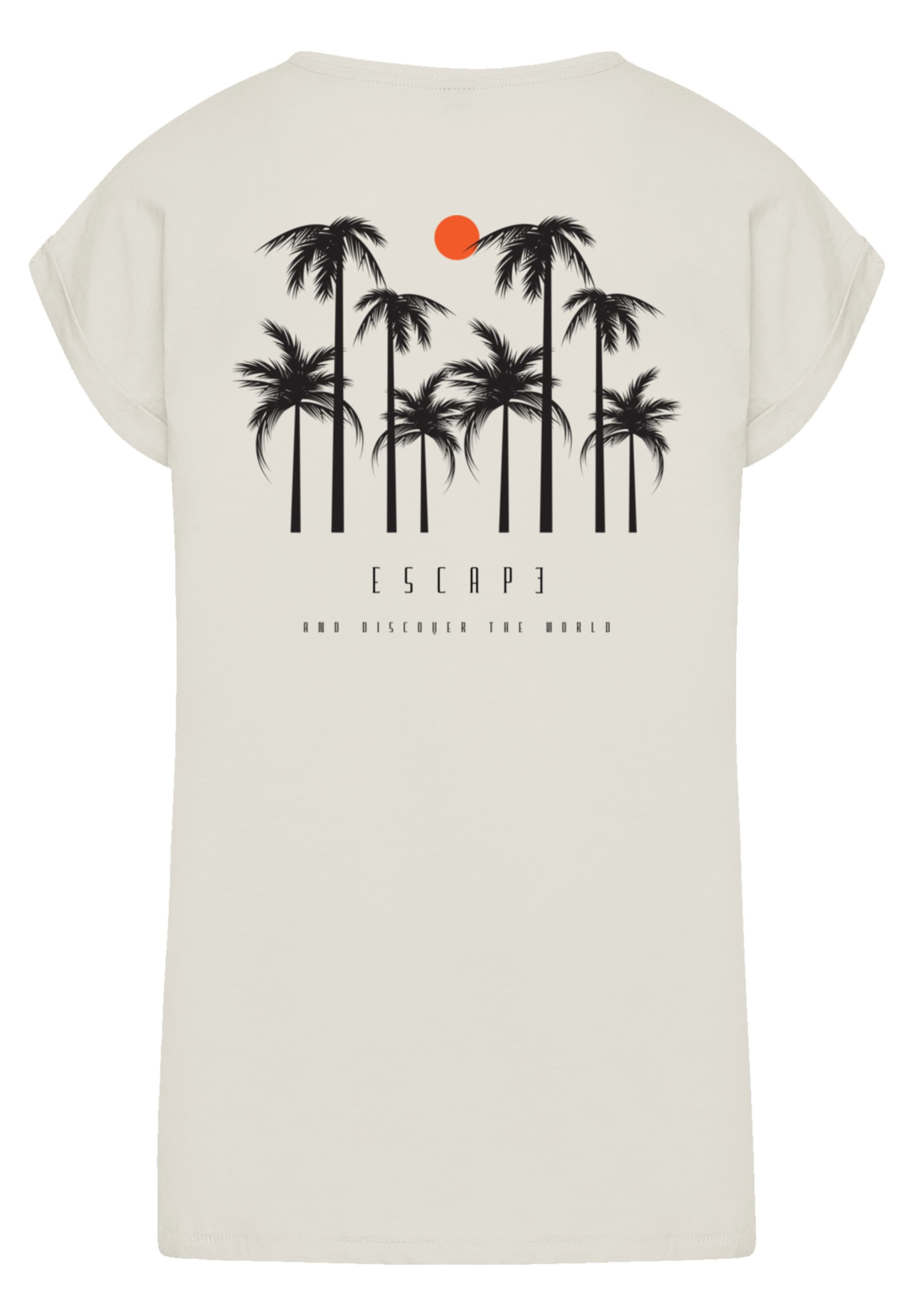 F4NT4STIC T-Shirt »Escape Discover the World Palm Trees«, Discover the World